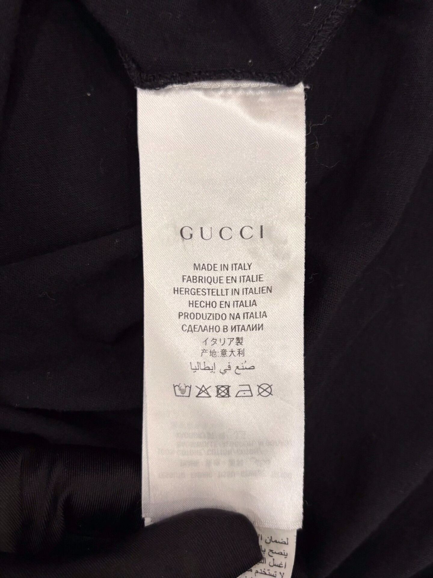 Gucci Gucci Double G Logo Black T-shirt Size S / US 4 / IT 40 - 7 Thumbnail