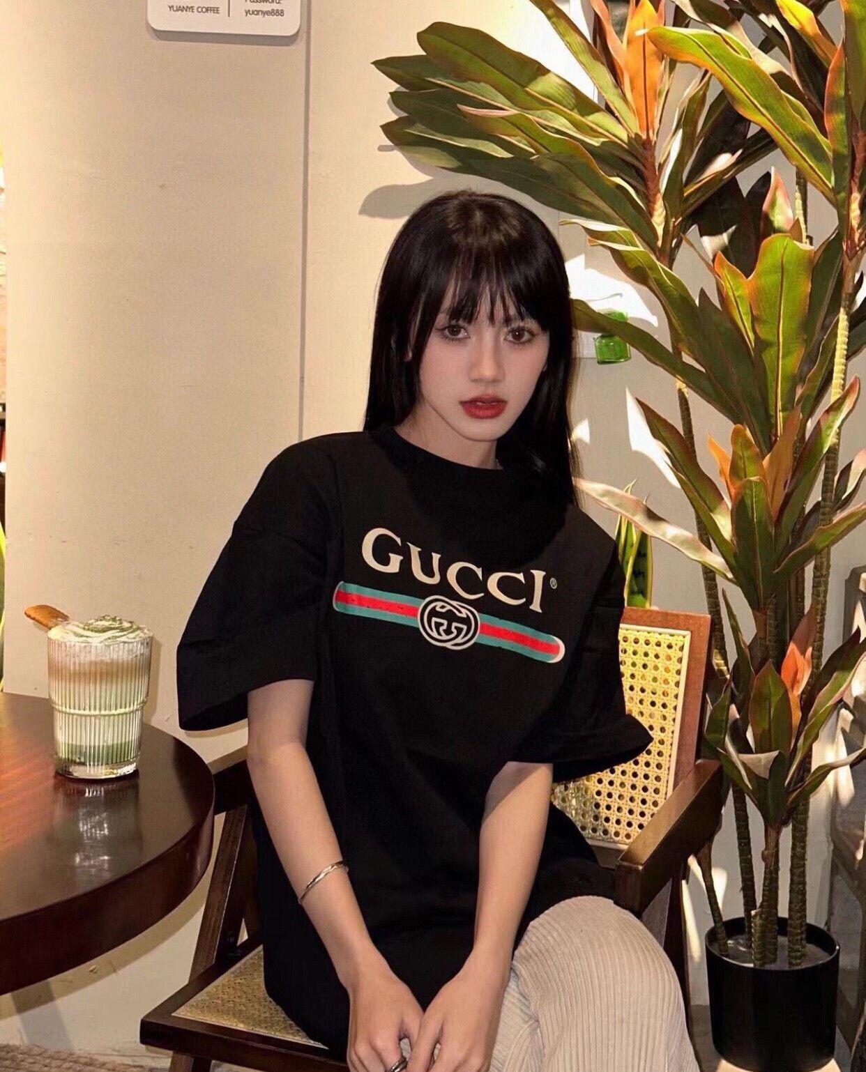 Gucci Gucci Double G Logo Black T-shirt Size S / US 4 / IT 40 - 2 Thumbnail