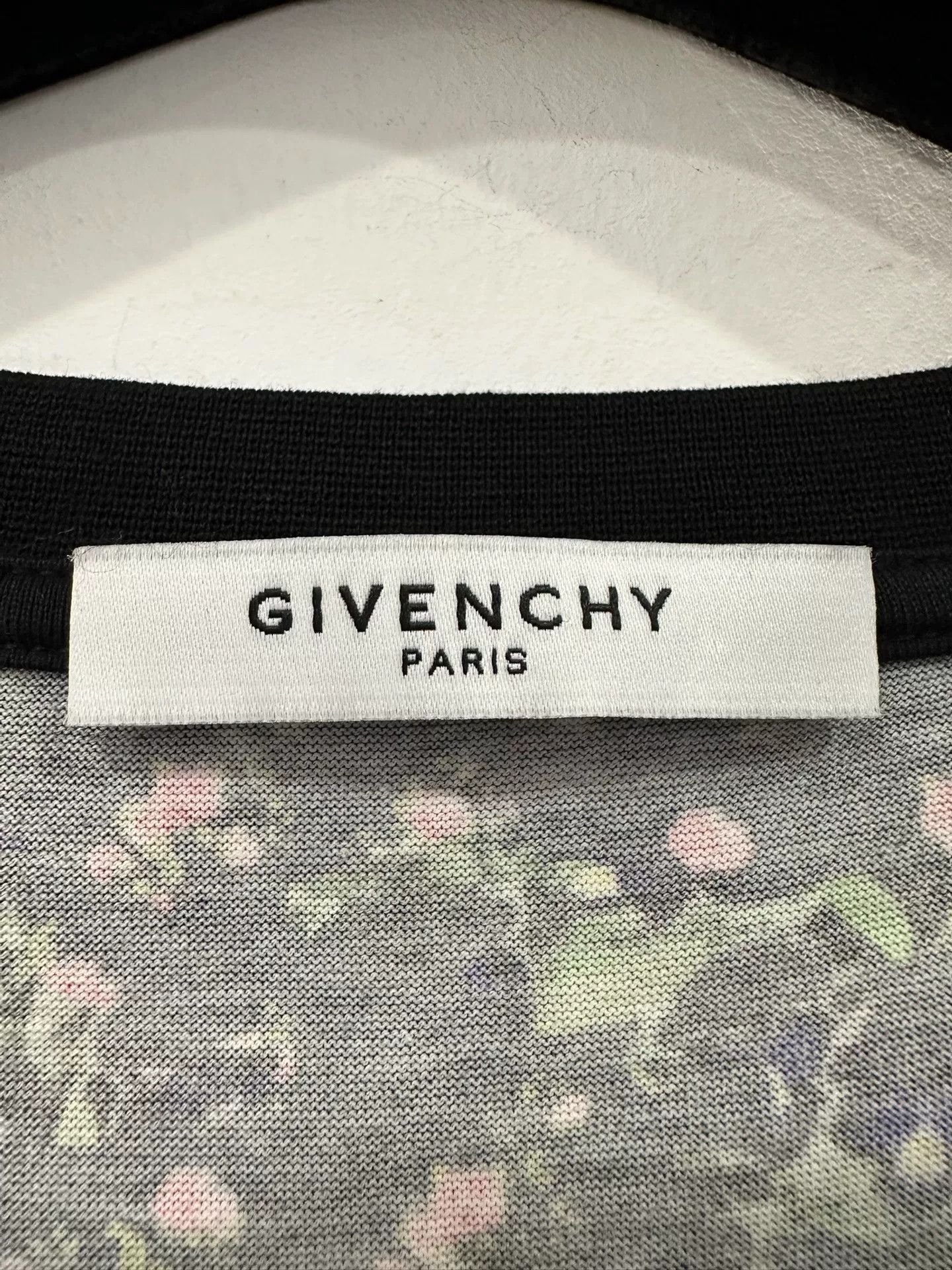 Givenchy Givenchy Floral Print Show Short-Sleeve Tee Size L / US 10 / IT 46 - 4 Thumbnail