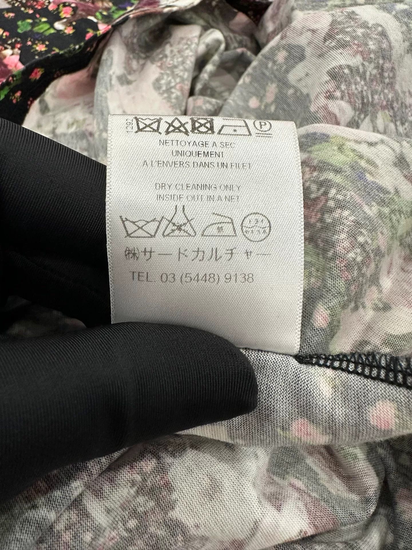 Givenchy Givenchy Floral Print Show Short-Sleeve Tee Size L / US 10 / IT 46 - 6 Thumbnail