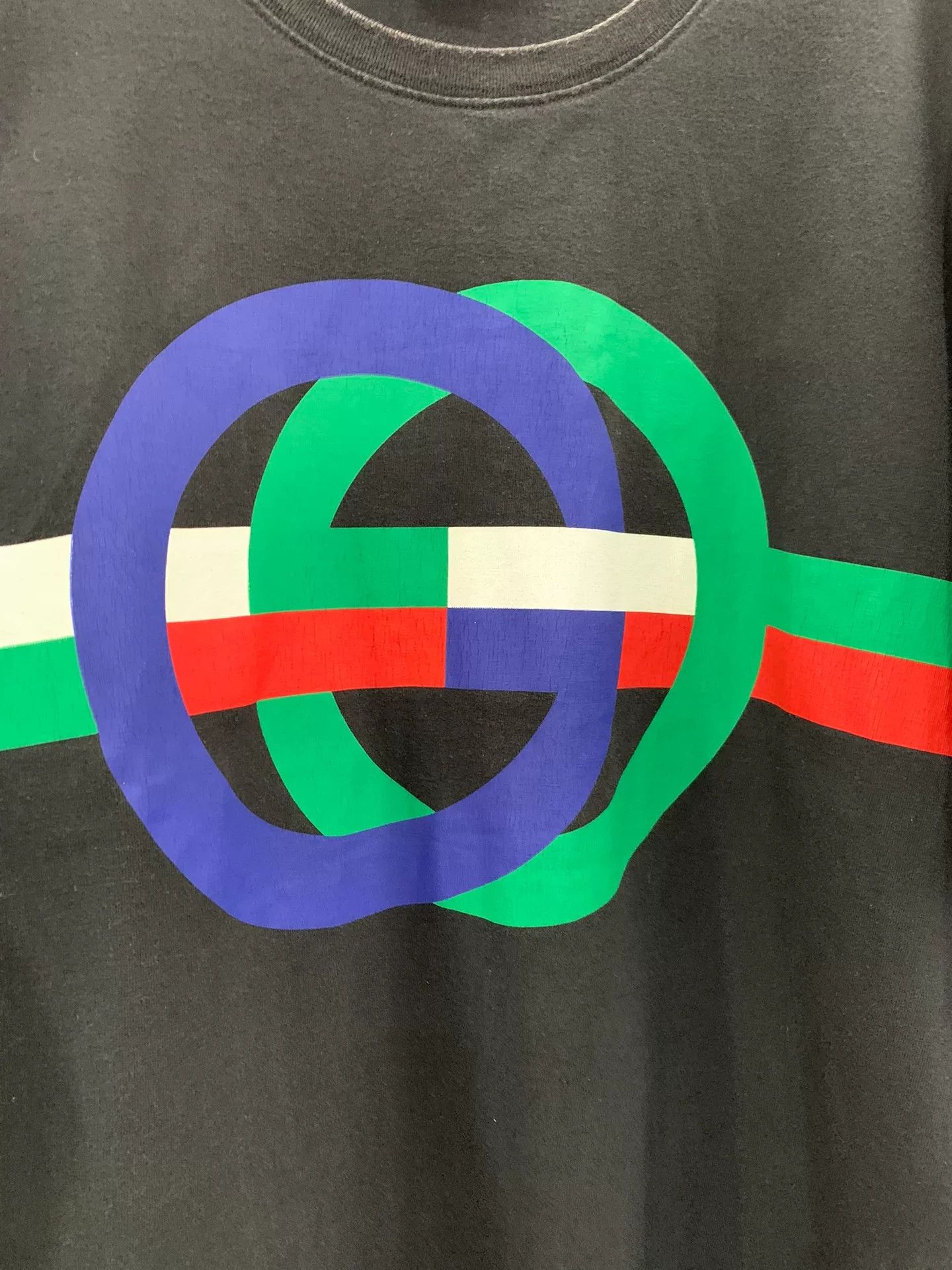 Gucci Gucci Double G Black Short Sleeve Tee Size US M / EU 48-50 / 2 - 4 Thumbnail