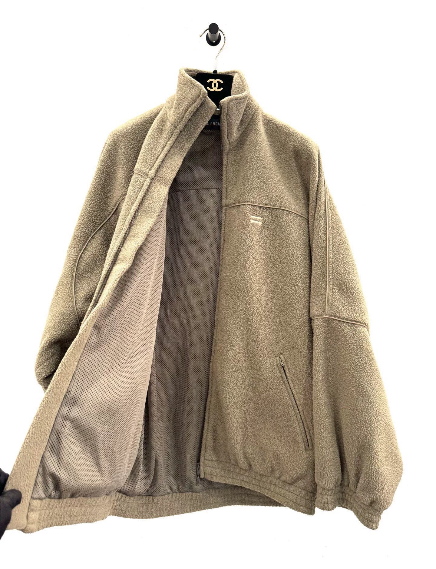 Balenciaga Balenciaga Yueyang Yang Brown Suede Jacket Size XXS / US 00 / IT 34 - 4 Thumbnail