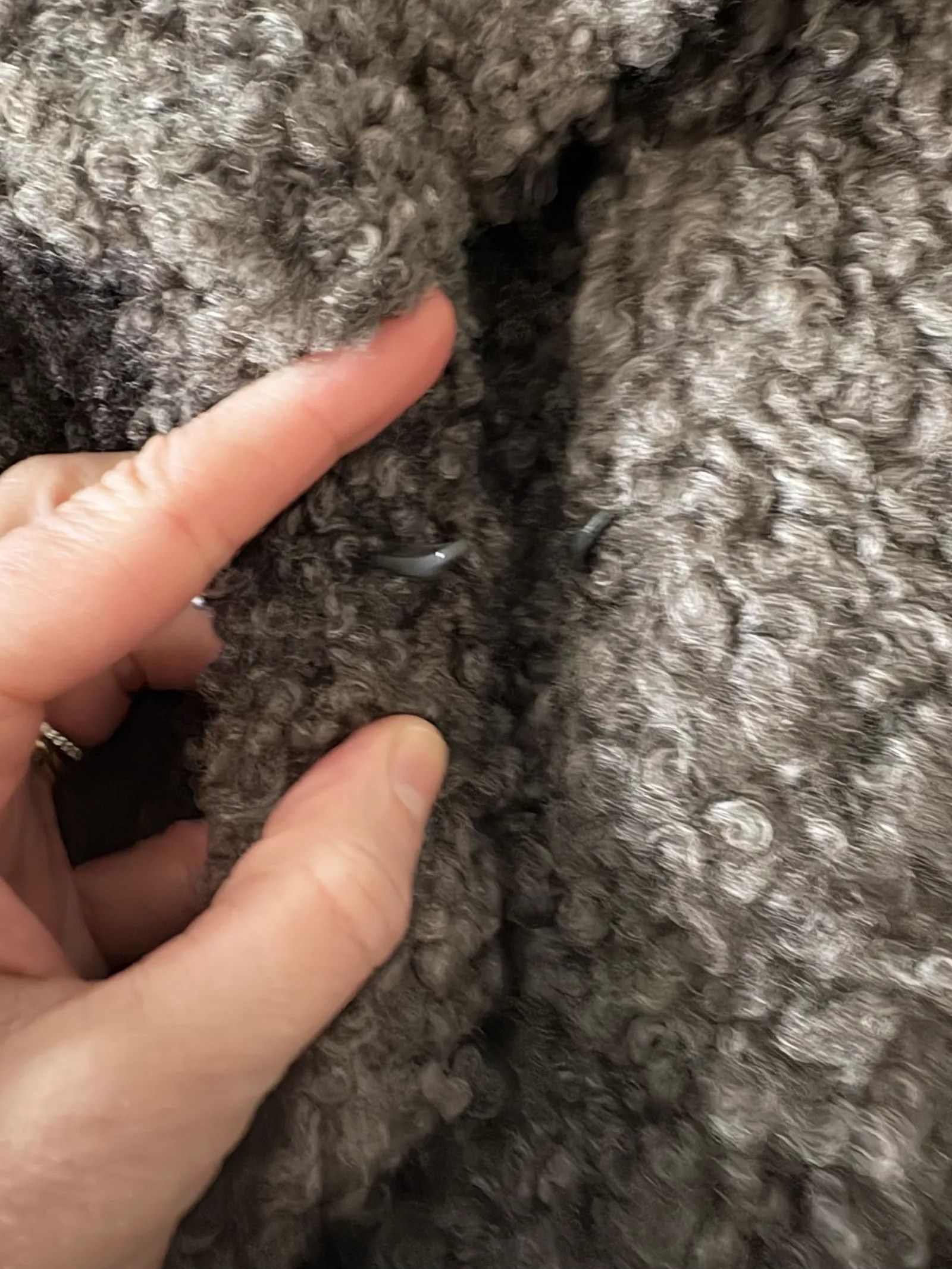 Vintage Vintage Pälsjacka i fårskinn Fur Faux Fur Size S / US 4 / IT 40 - 6 Thumbnail