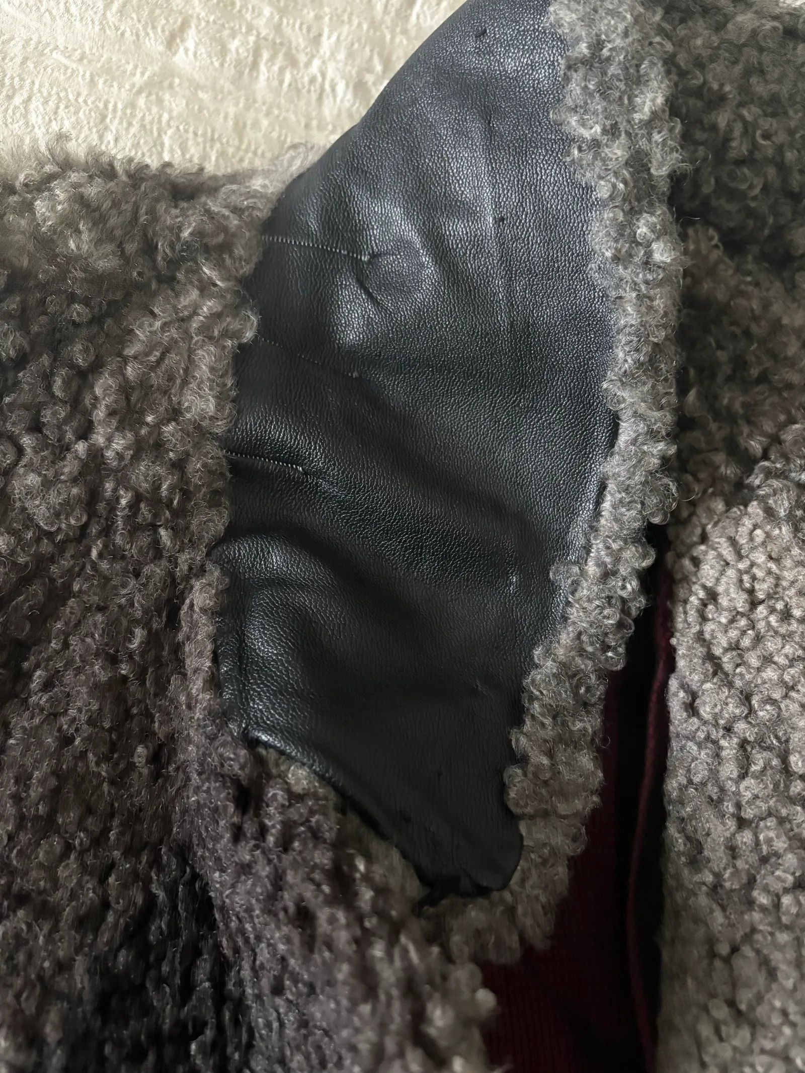 Vintage Vintage Pälsjacka i fårskinn Fur Faux Fur Size S / US 4 / IT 40 - 5 Thumbnail