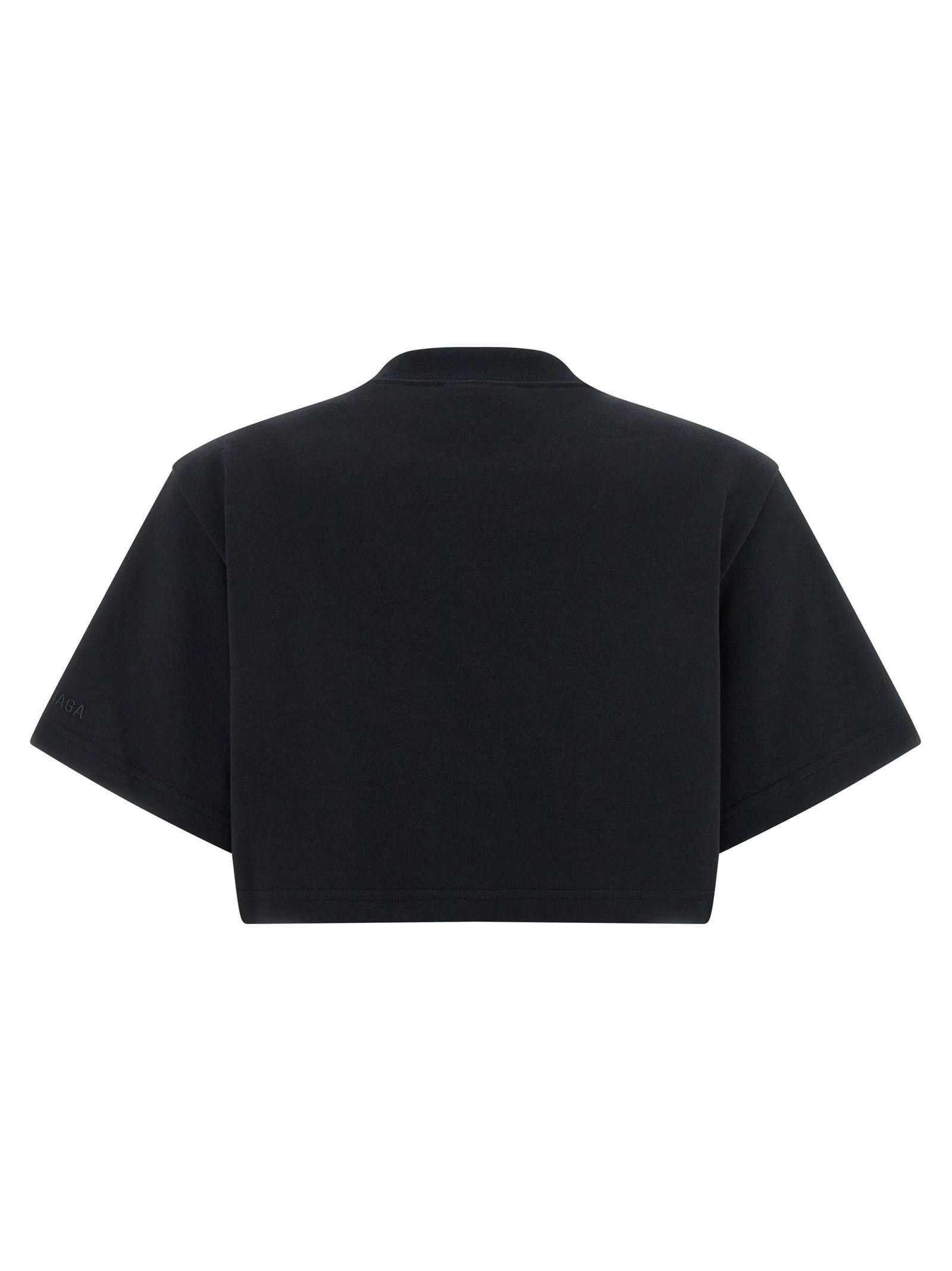 Balenciaga Cropped T-shirt Size XXS / US 00 / IT 34 - 2 Thumbnail