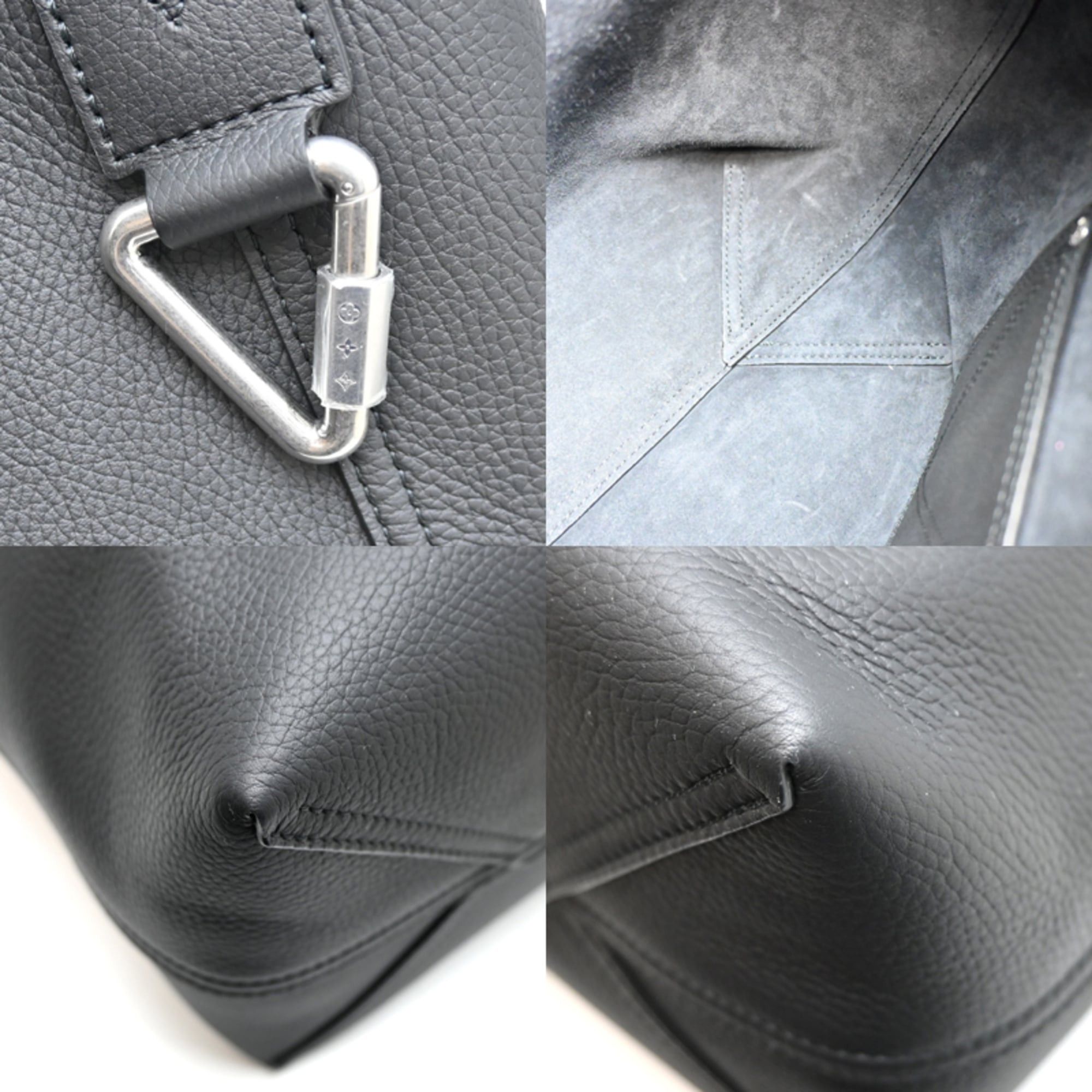 Louis Vuitton Louis Vuitton LV Touch Verso Tote Bag for Men and Women, M27022, Leather, Noir (Black) Size ONE SIZE - 7 Thumbnail