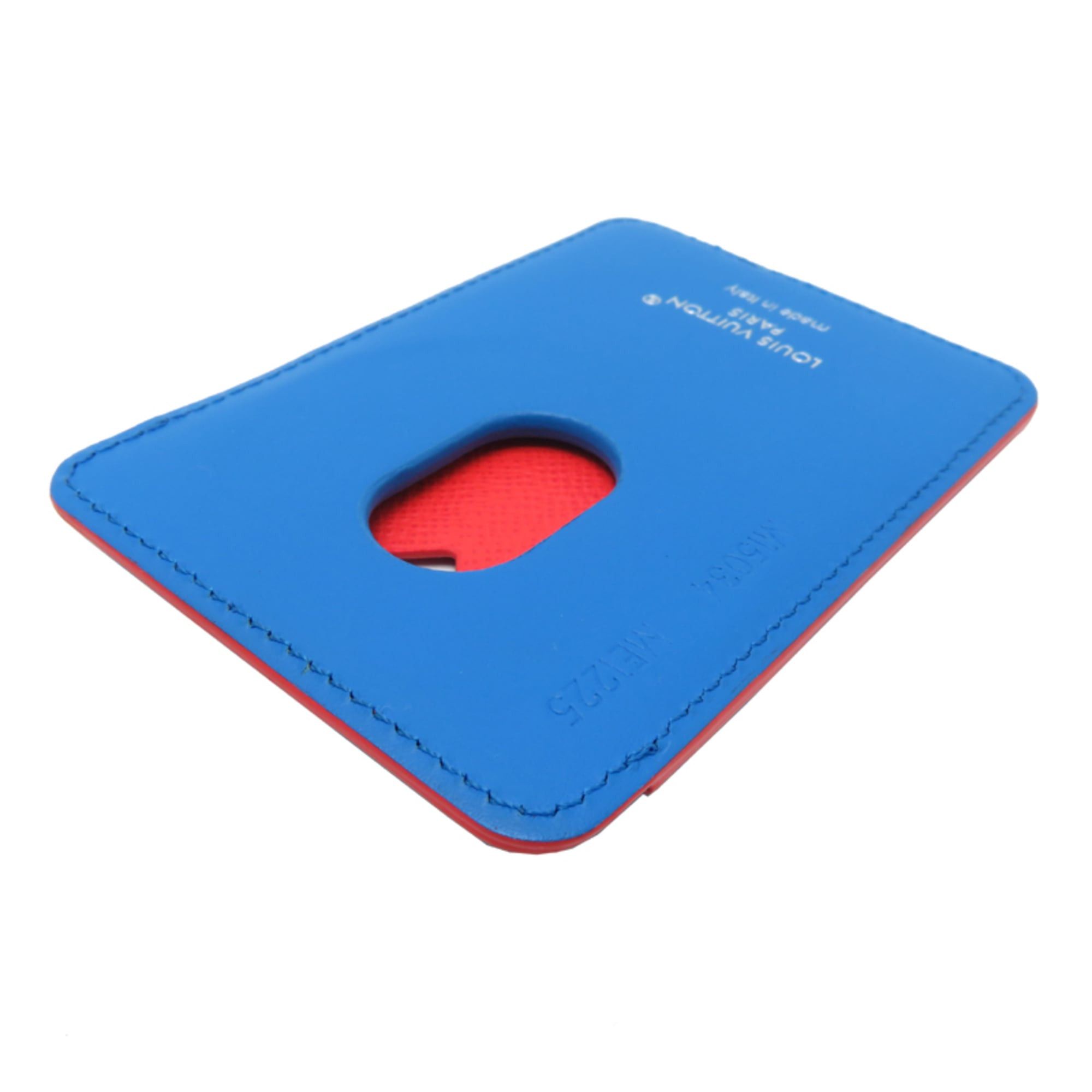 Louis Vuitton Louis Vuitton Porte Carte Magnet Business Card Case for Men and Women, M15034 (Discontinued) Monogram Glow Blue Size ONE SIZE - 4 Thumbnail