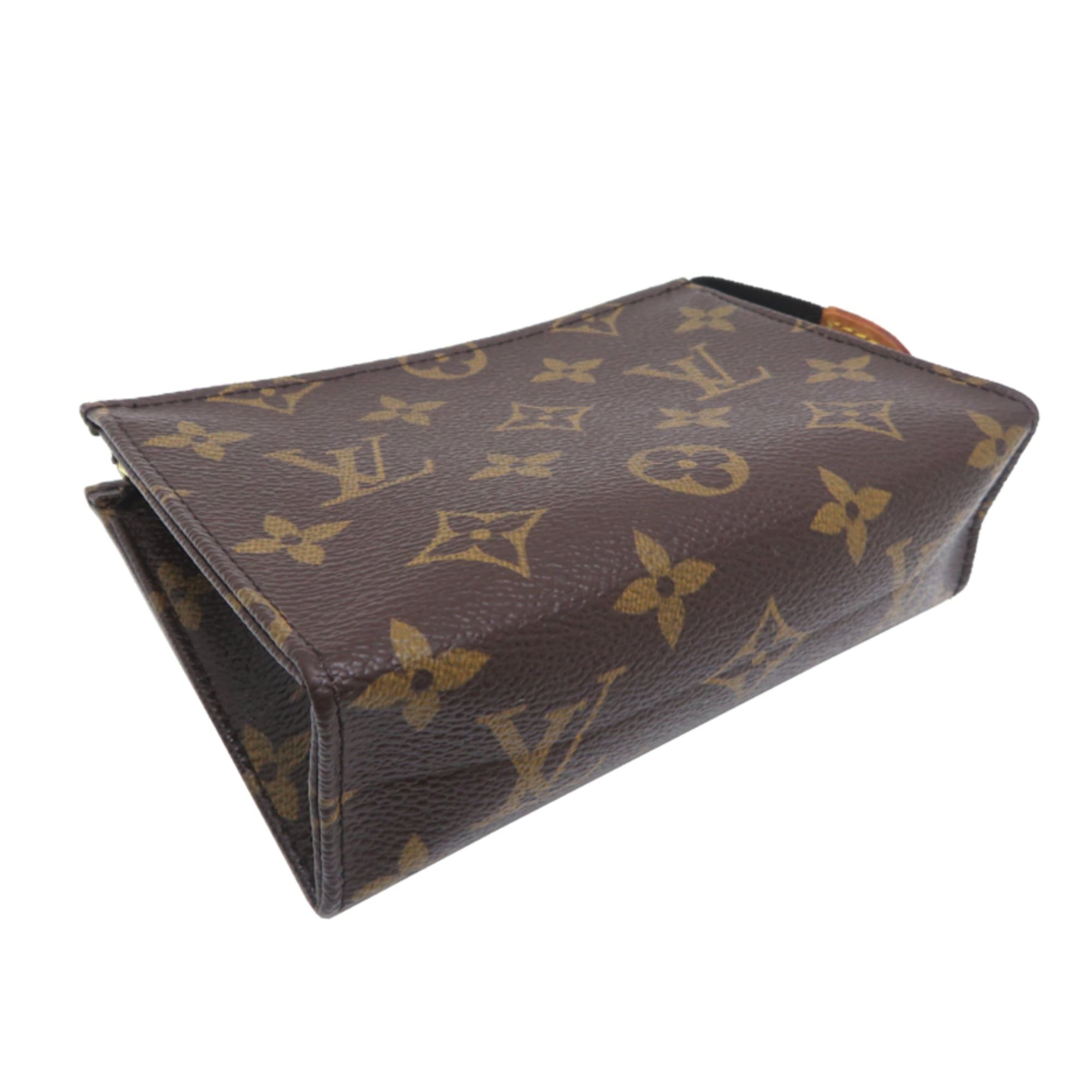 Louis Vuitton Louis Vuitton Poche Toilette 15 Pouch M47546 for Men and Women, Monogram, Brown Size ONE SIZE - 3 Thumbnail