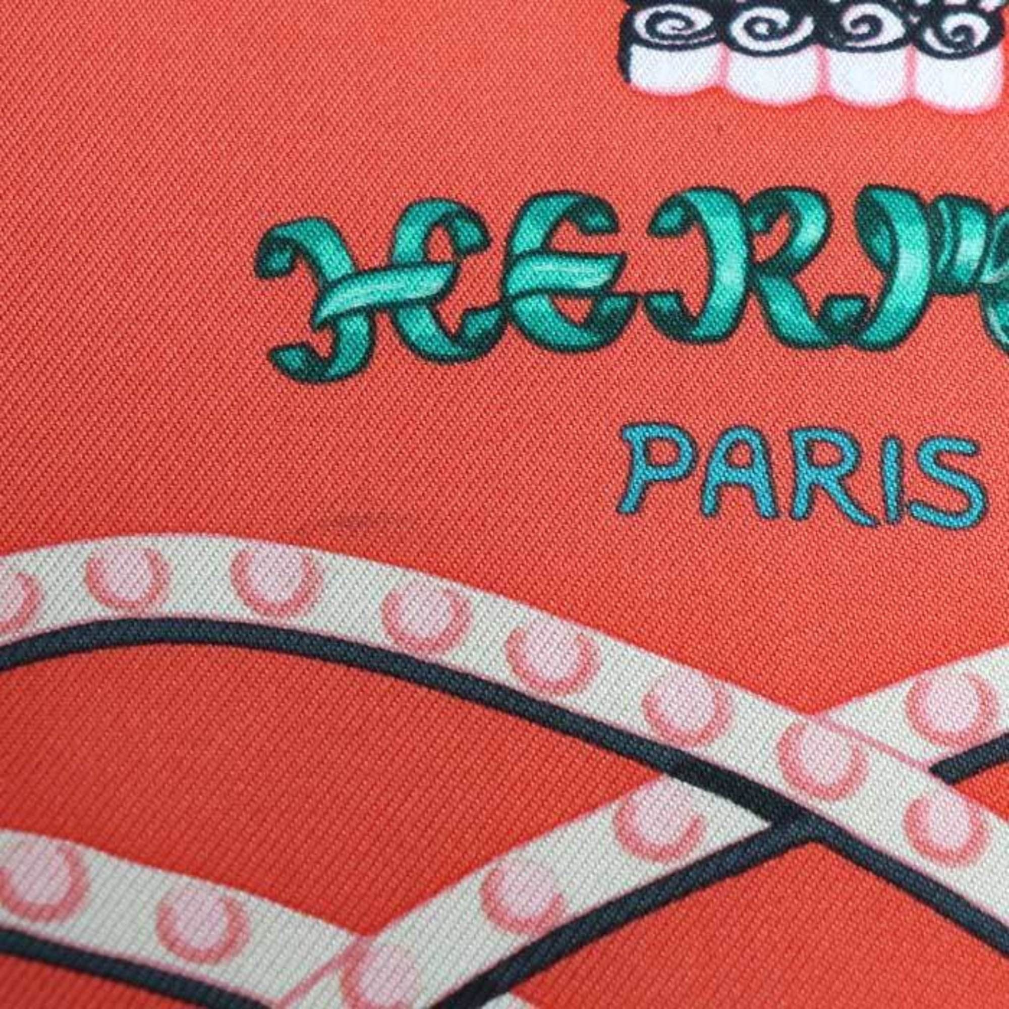 Hermes HERMES Carré 90 Paperoles Scarf/Muffler for Women Size ONE SIZE - 4 Thumbnail