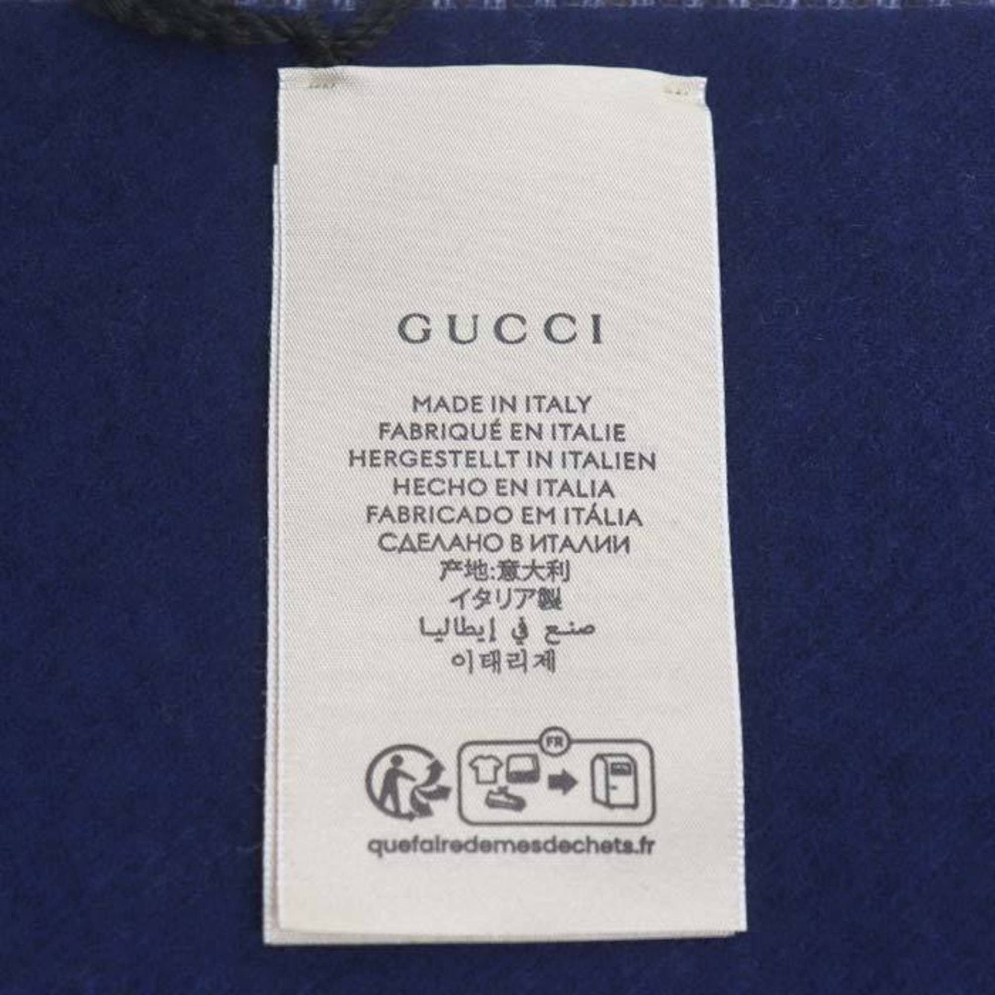 Gucci Gucci Logo Scarf Camel 764268 4GAAA 4878 Men's and Women's Size ONE SIZE - 4 Thumbnail