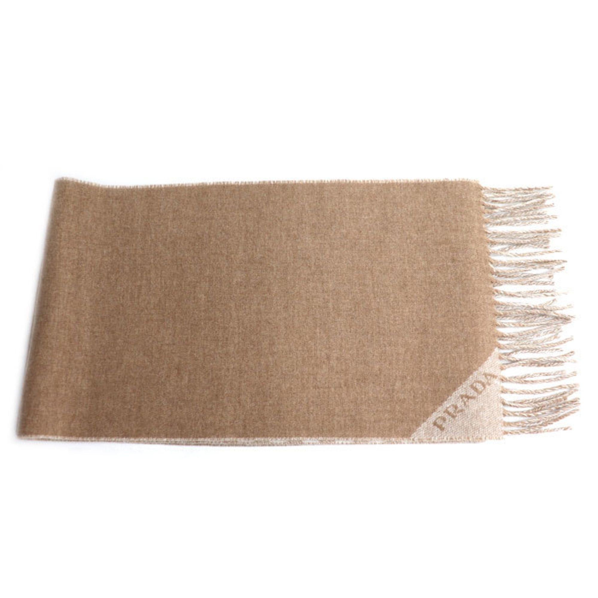 Prada Prada Symbol Double Scarf, Sand White, 1FS056_2CON_F0J34, for Men and Women Size ONE SIZE - 3 Thumbnail