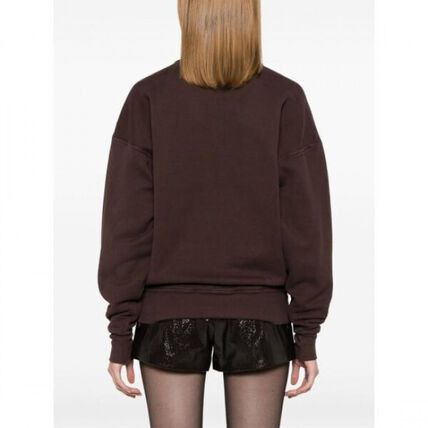 saint laurent sweatshirt brown