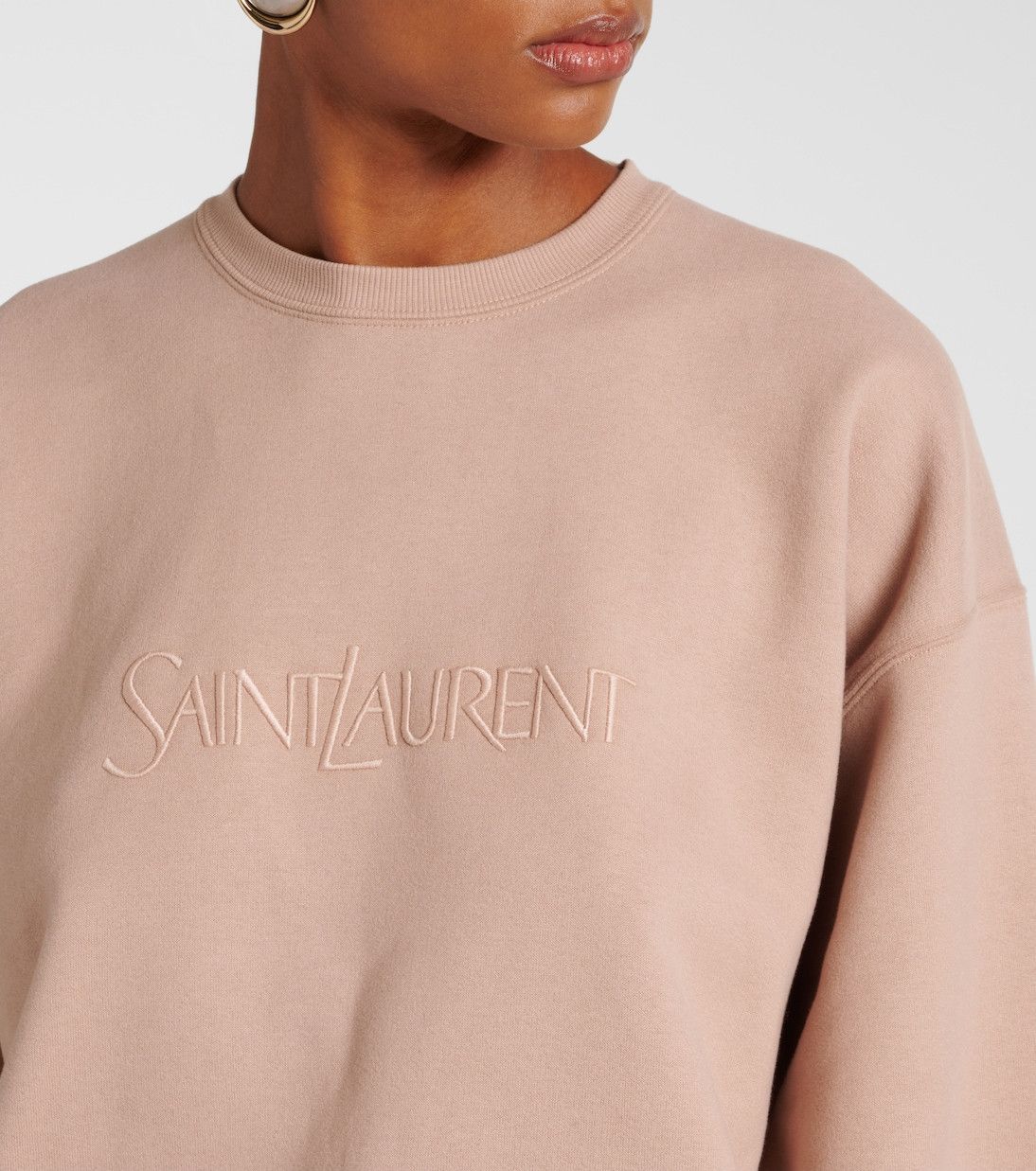 Saint Laurent Paris saint laurent sweatshirt powder Size US XXL / EU 58 / 5 - 3 Thumbnail