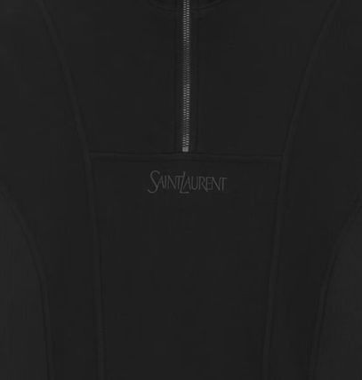 Saint Laurent Paris saint laurent half-zip sweatshirt Size US L / EU 52-54 / 3 - 3 Thumbnail