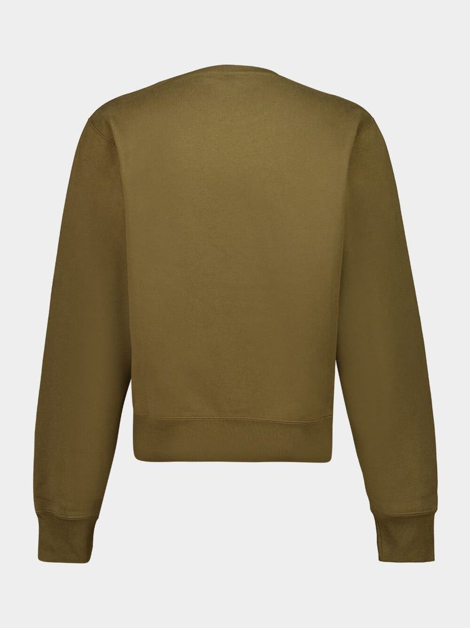 Saint Laurent Paris pesto cassandre embroidered sweatshirt Size US S / EU 44-46 / 1 - 2 Thumbnail