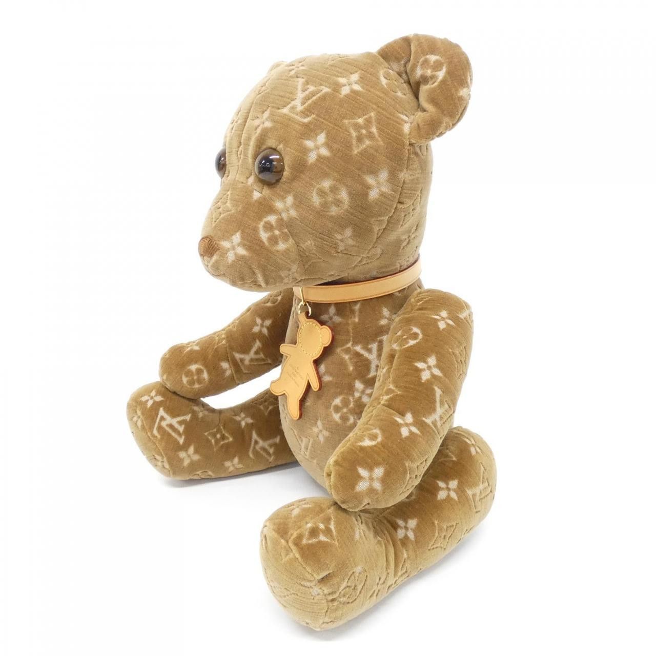 Louis Vuitton Louis Vuitton Louis Vuitton Doudou Teddy Bear Velour Ornament Textile Other GI0739 DUTY FREE for USA Size ONE SIZE - 3 Thumbnail