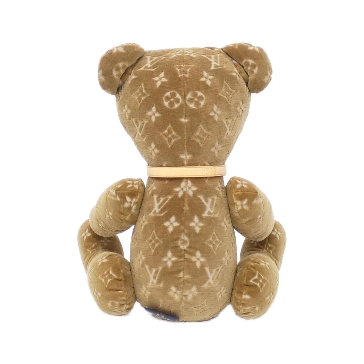 Louis Vuitton Louis Vuitton Louis Vuitton Doudou Teddy Bear Velour Ornament Textile Other GI0739 DUTY FREE for USA Size ONE SIZE - 2 Thumbnail