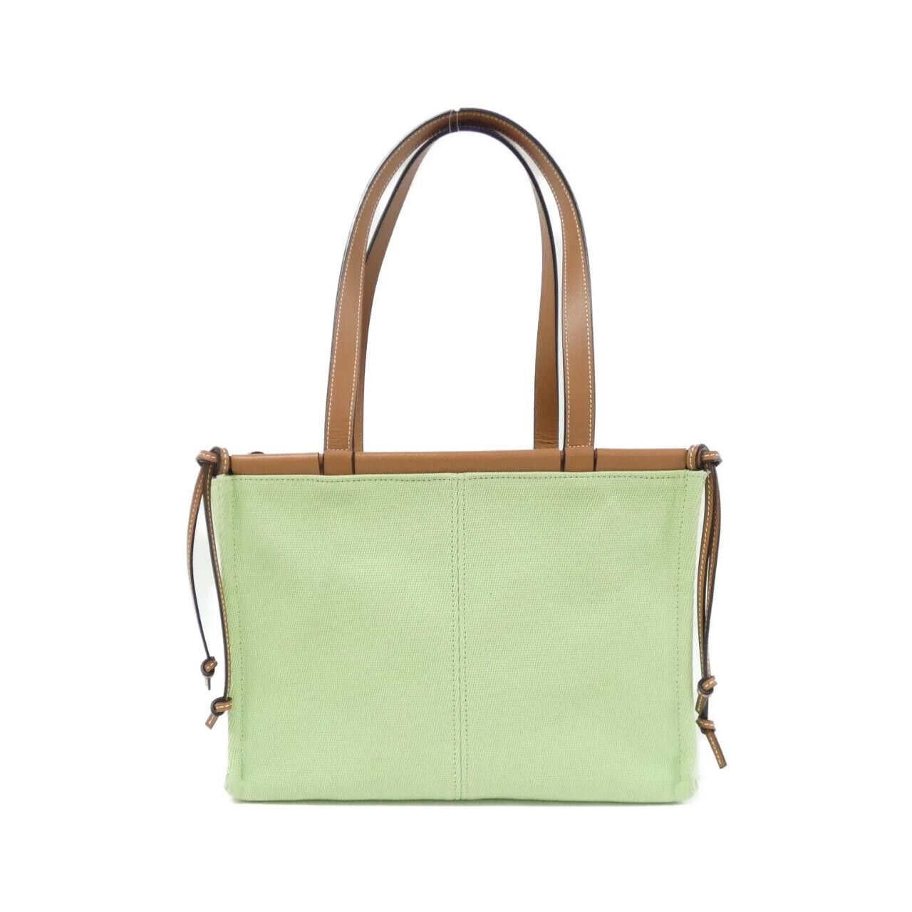 Loewe Loewe Loewe Cushion Tote Small Canvas Calfskin Tote Bag Leather Tote Bag 33002AA93 DUTY FREE for USA Size ONE SIZE - 2 Thumbnail