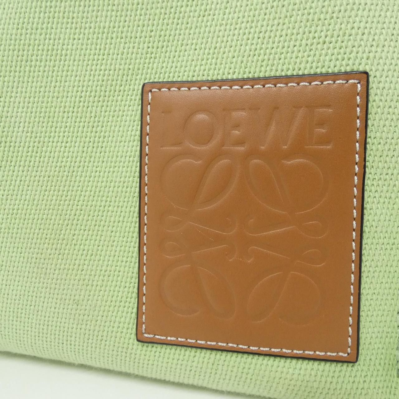 Loewe Loewe Loewe Cushion Tote Small Canvas Calfskin Tote Bag Leather Tote Bag 33002AA93 DUTY FREE for USA Size ONE SIZE - 4 Thumbnail