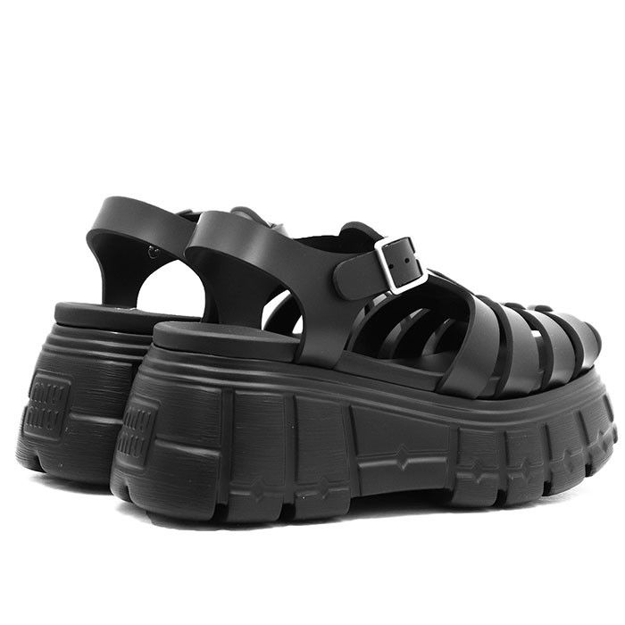 Miu Miu Miu Miu Miu Miu Soft Cage Rubber Sandals Plastic / Synthetic Shoes 5X709D 3LKK DUTY FREE for USA Size ONE SIZE - 12 Thumbnail