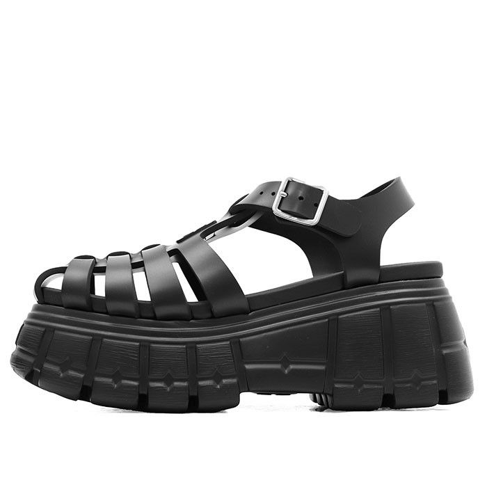 Miu Miu Miu Miu Miu Miu Soft Cage Rubber Sandals Plastic / Synthetic Shoes 5X709D 3LKK DUTY FREE for USA Size ONE SIZE - 4 Thumbnail