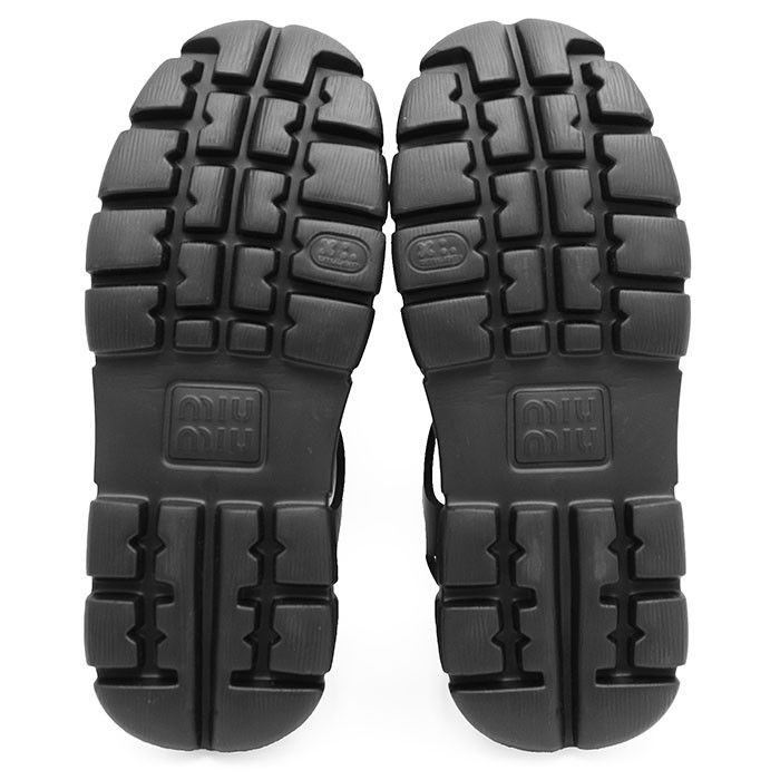Miu Miu Miu Miu Miu Miu Soft Cage Rubber Sandals Plastic / Synthetic Shoes 5X709D 3LKK DUTY FREE for USA Size ONE SIZE - 9 Thumbnail