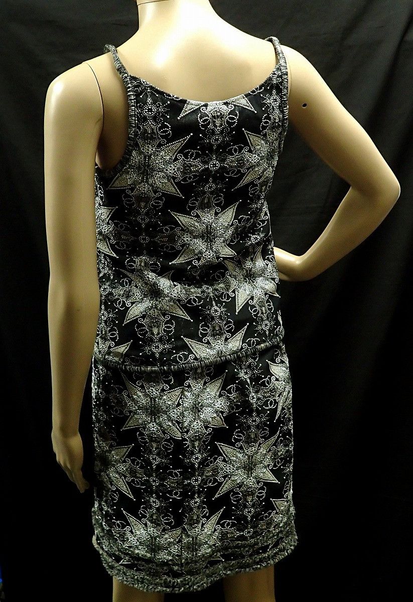 Chanel Chanel CHANEL Embroidery Polyester Nylon Spandex Setup Plastic / Synthetic Tops P28810V18723 DUTY FREE for USA Size ONE SIZE - 3 Thumbnail