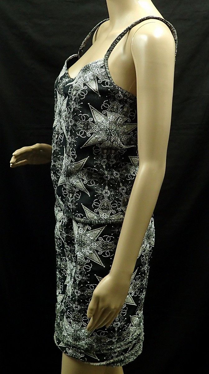 Chanel Chanel CHANEL Embroidery Polyester Nylon Spandex Setup Plastic / Synthetic Tops P28810V18723 DUTY FREE for USA Size ONE SIZE - 2 Thumbnail
