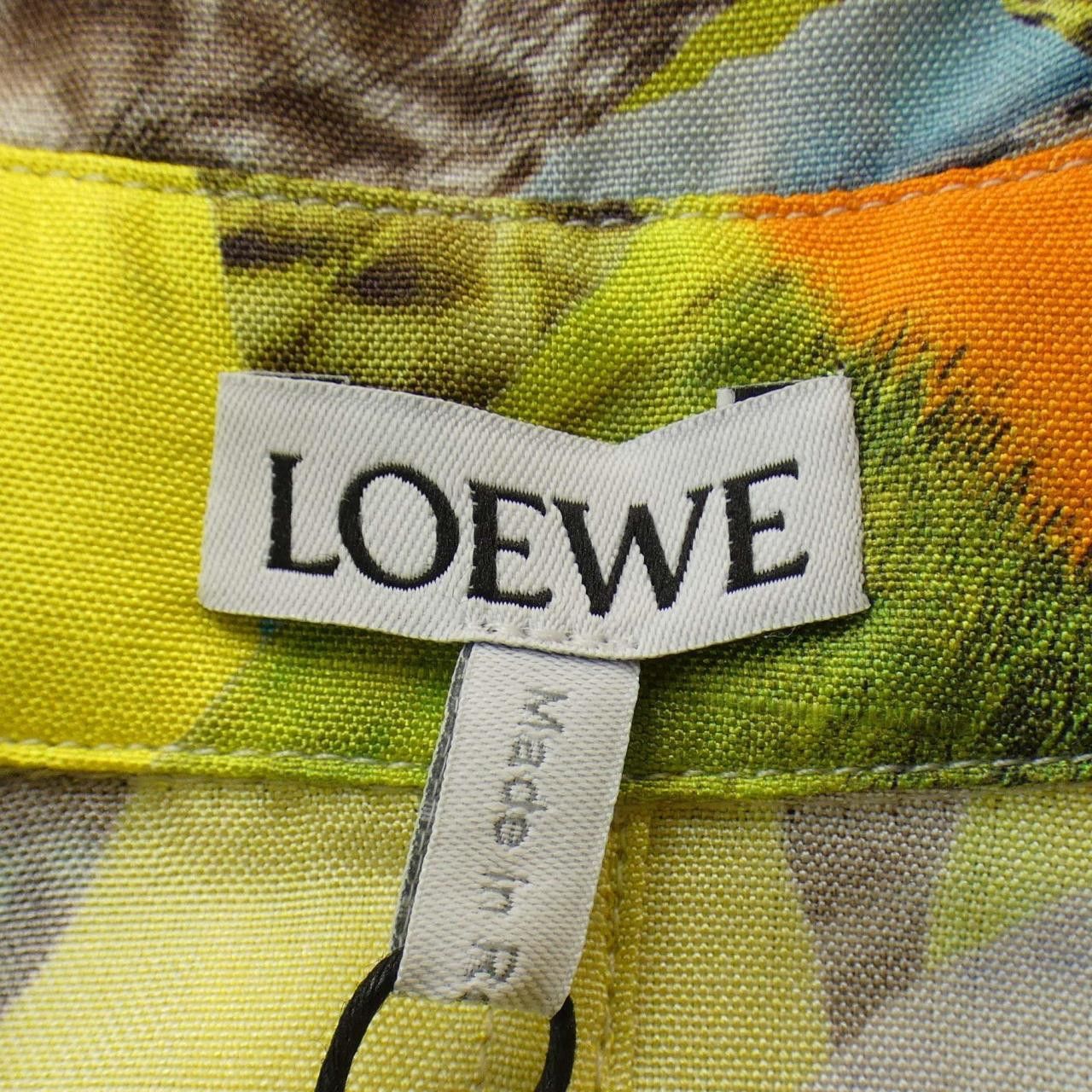 Loewe Loewe Loewe S/S Shirt Silk Shirt Textile Tops S359Y05X45 DUTY FREE for USA Size ONE SIZE - 4 Thumbnail