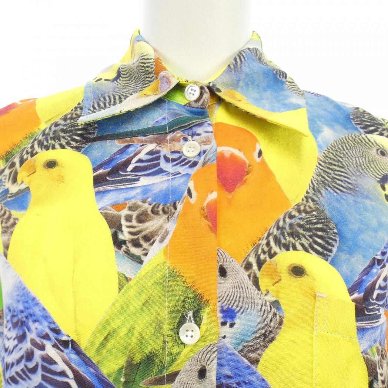 Loewe Loewe Loewe S/S Shirt Silk Shirt Textile Tops S359Y05X45 DUTY FREE for USA Size ONE SIZE - 5 Thumbnail