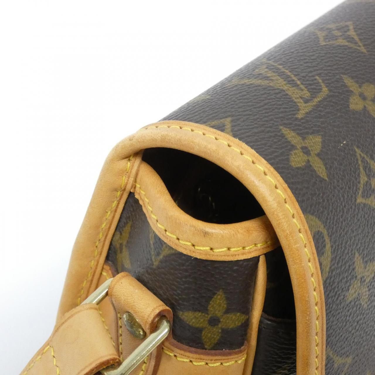 Louis Vuitton Louis Vuitton Louis Vuitton Sologne Monogram Shoulder Bag Textile Shoulder Bag M42250 DUTY FREE for USA Size ONE SIZE - 7 Thumbnail