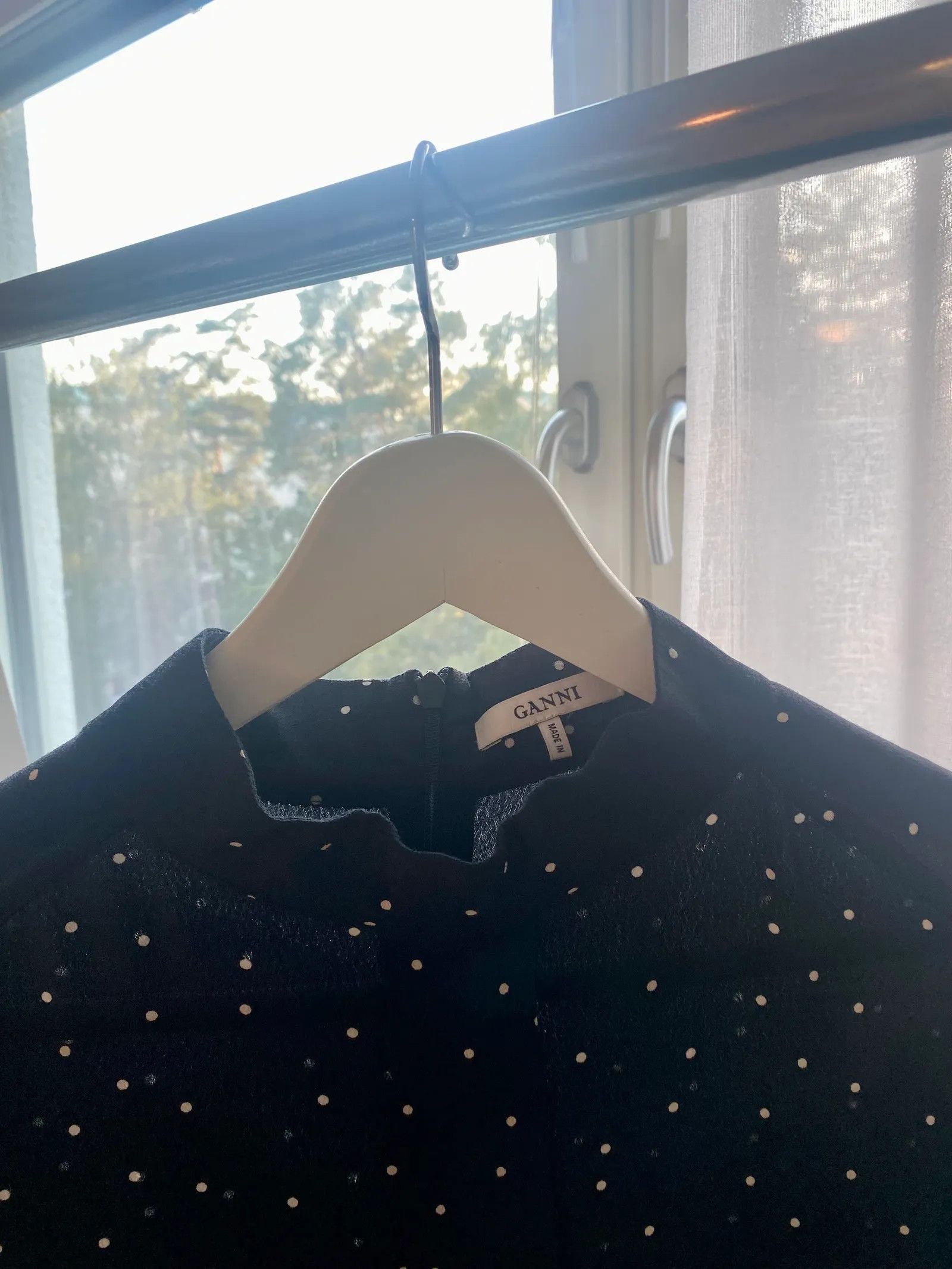 Ganni Ganni Ganni Rosemont Crepe Dress Dress Size XS / US 0-2 / IT 36-38 - 3 Thumbnail