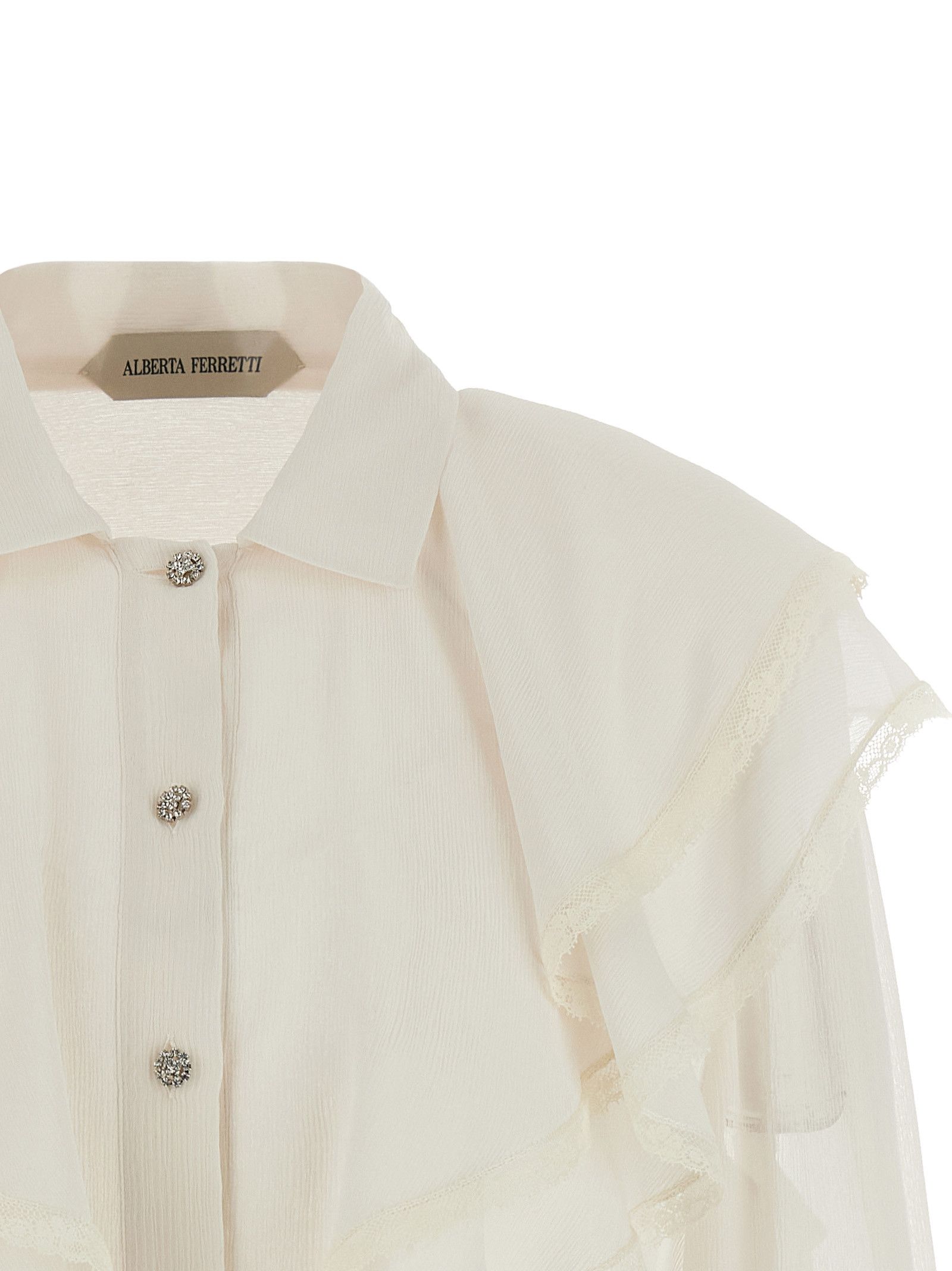 Alberta Ferretti Silk shirt Size S / US 4 / IT 40 - 3 Thumbnail