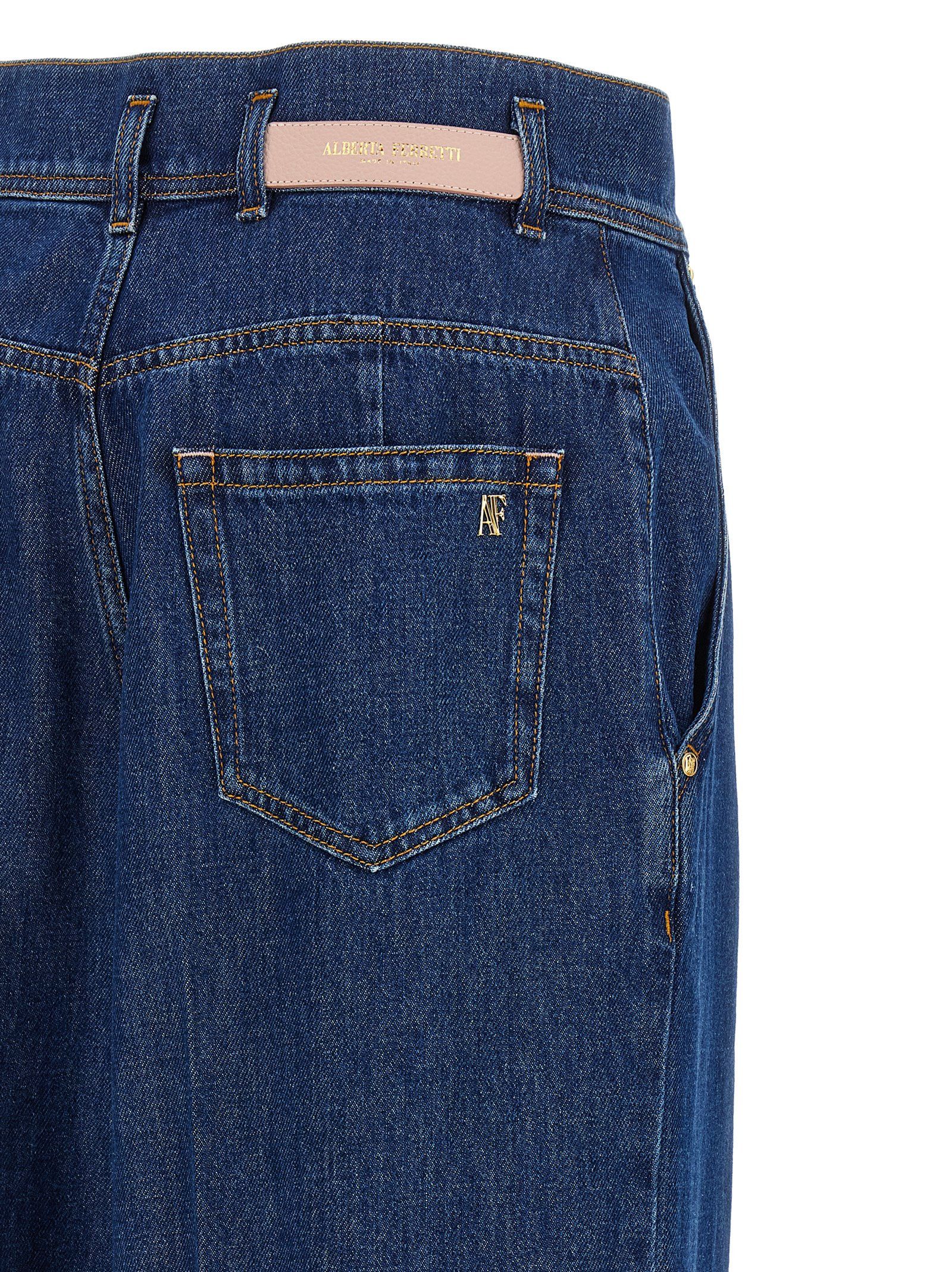Alberta Ferretti 'Iriscut' jeans Size 27" / US 4 / IT 40 - 4 Thumbnail