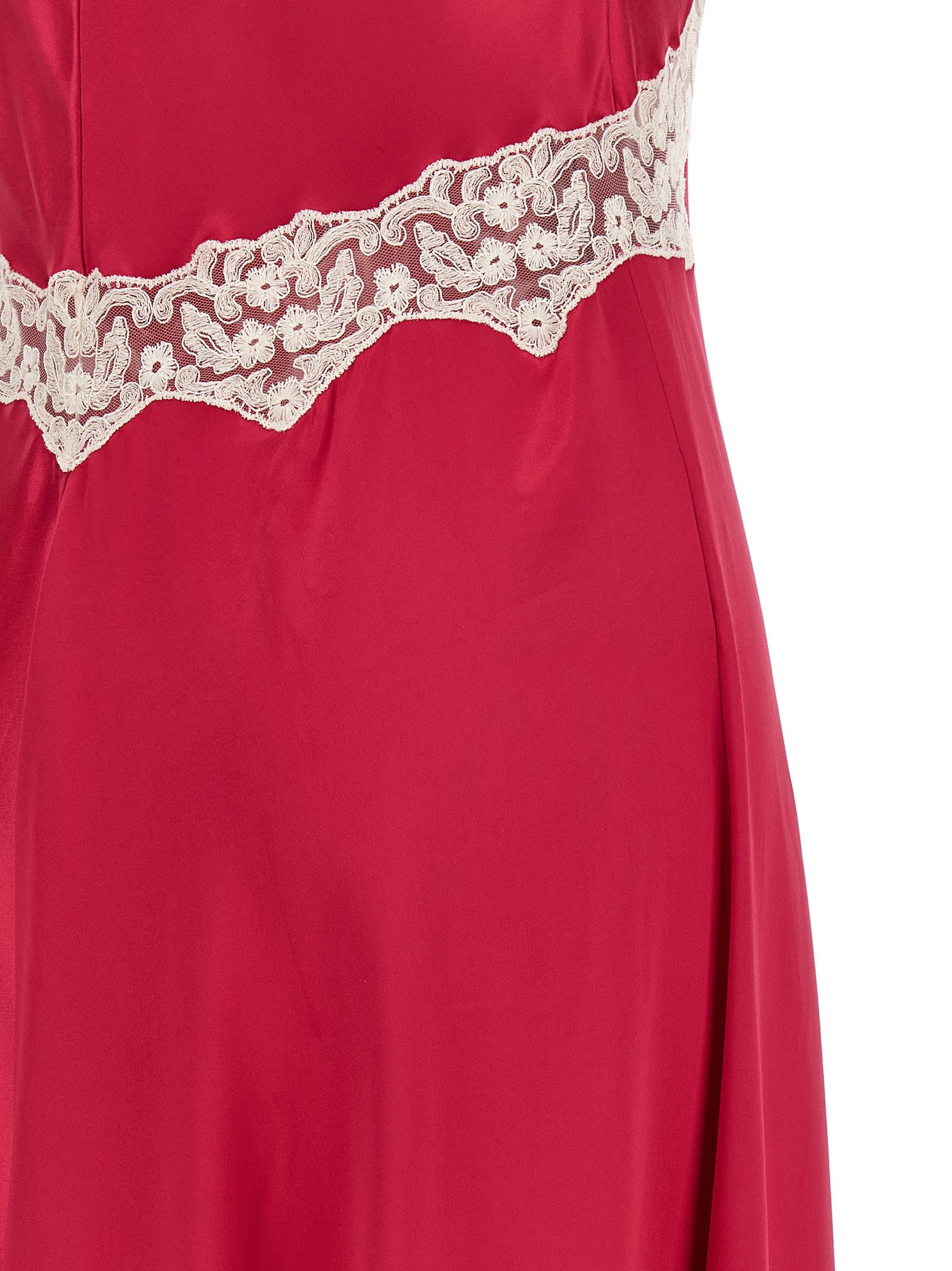 Alberta Ferretti Satin and lace dress Size XS / US 0-2 / IT 36-38 - 4 Thumbnail