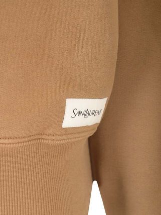 Saint Laurent Paris saint laurent sweatshirt light brown Size XL / US 12-14 / IT 48-50 - 5 Thumbnail