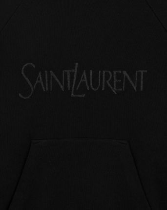 Saint Laurent Paris saint laurent raglan sweatshirt black Size US XL / EU 56 / 4 - 3 Thumbnail