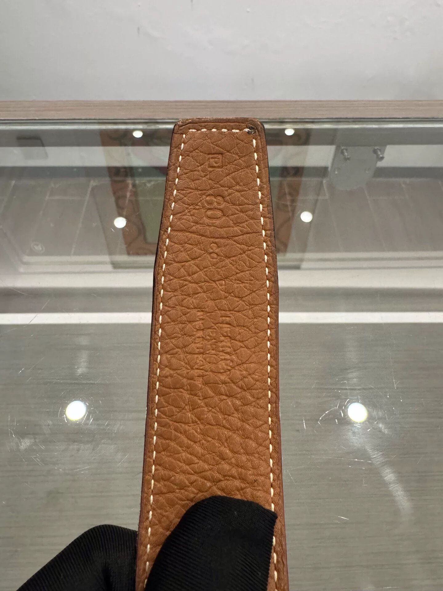 Hermes Hermes H Buckle 3.2cm Wide Belt Size 80 Size ONE SIZE - 8 Thumbnail