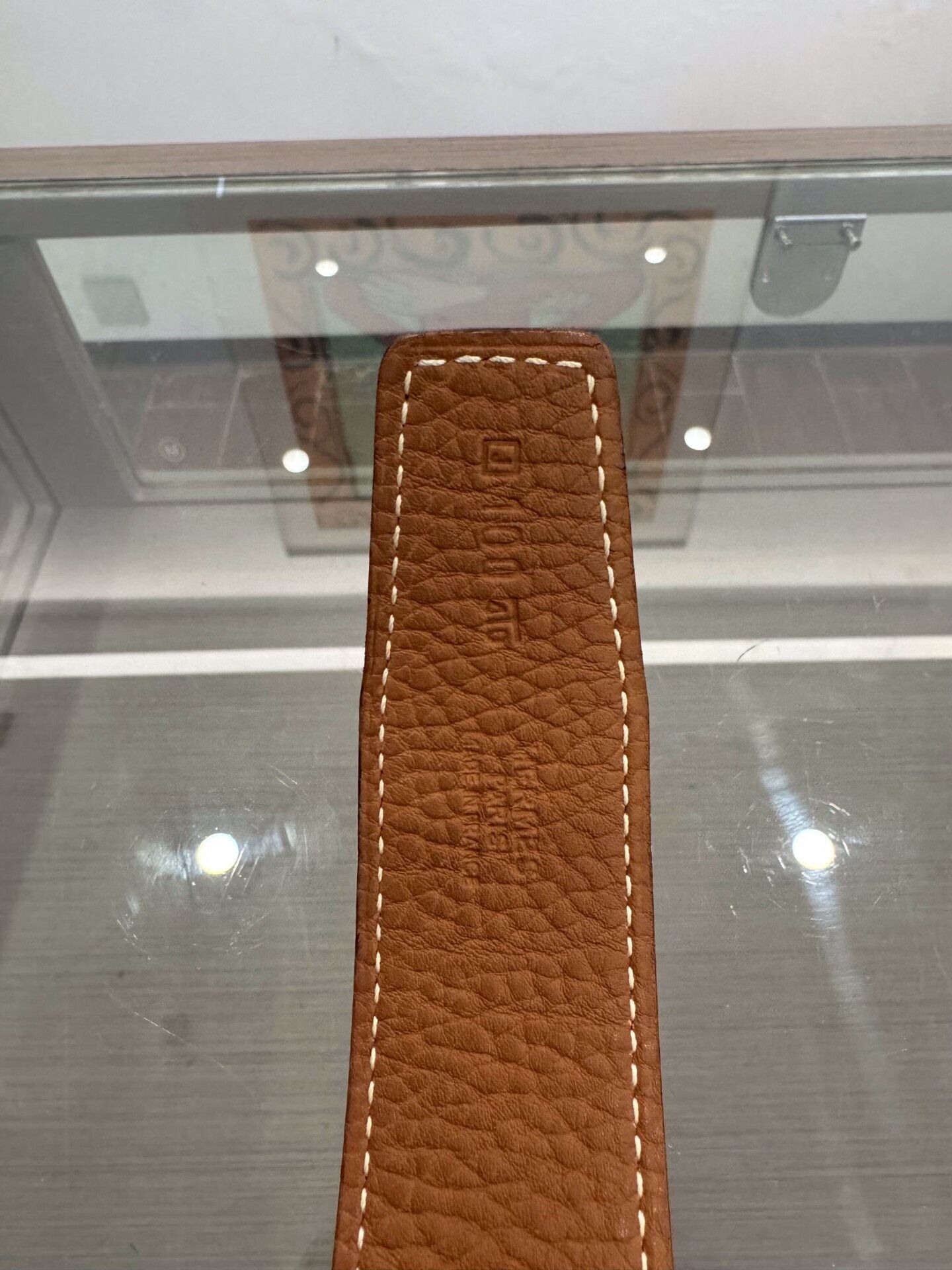 Hermes Hermes Black Brown H Buckle Gold Belt Size ONE SIZE - 8 Thumbnail