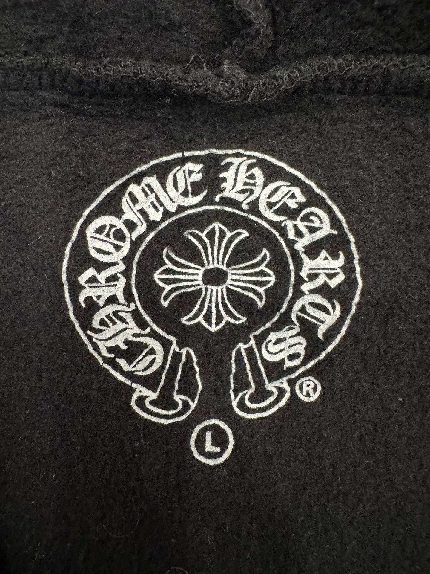 Chrome Hearts Chrome Hearts Black Zip Hoodie Size US L / EU 52-54 / 3 - 6 Thumbnail