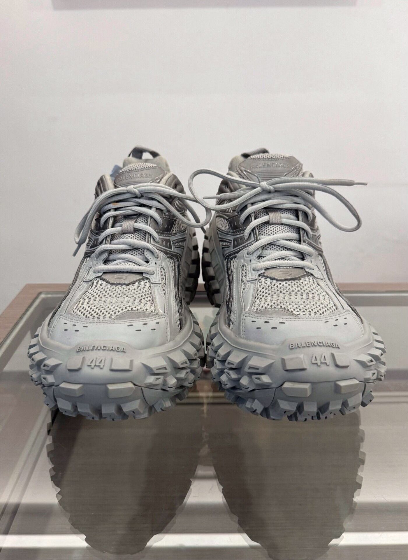 Balenciaga Balenciaga Bouncer Men's Gray Dad Shoes Size US 10 / EU 43 - 4 Thumbnail