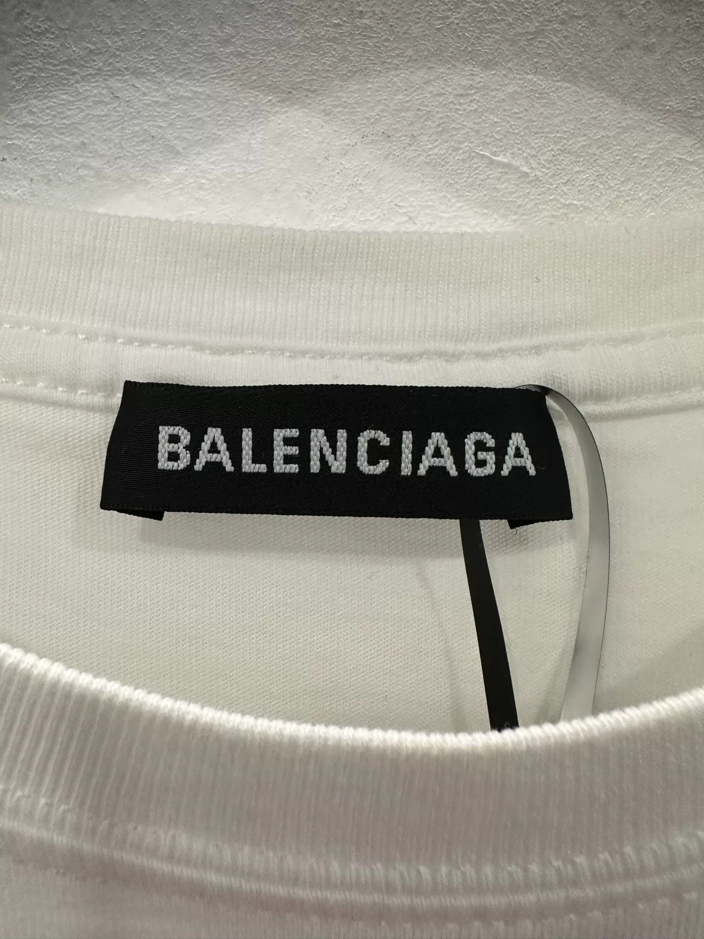 Balenciaga Balenciaga Double B Logo White Oversized Tee XS Size XS / US 0-2 / IT 36-38 - 5 Thumbnail