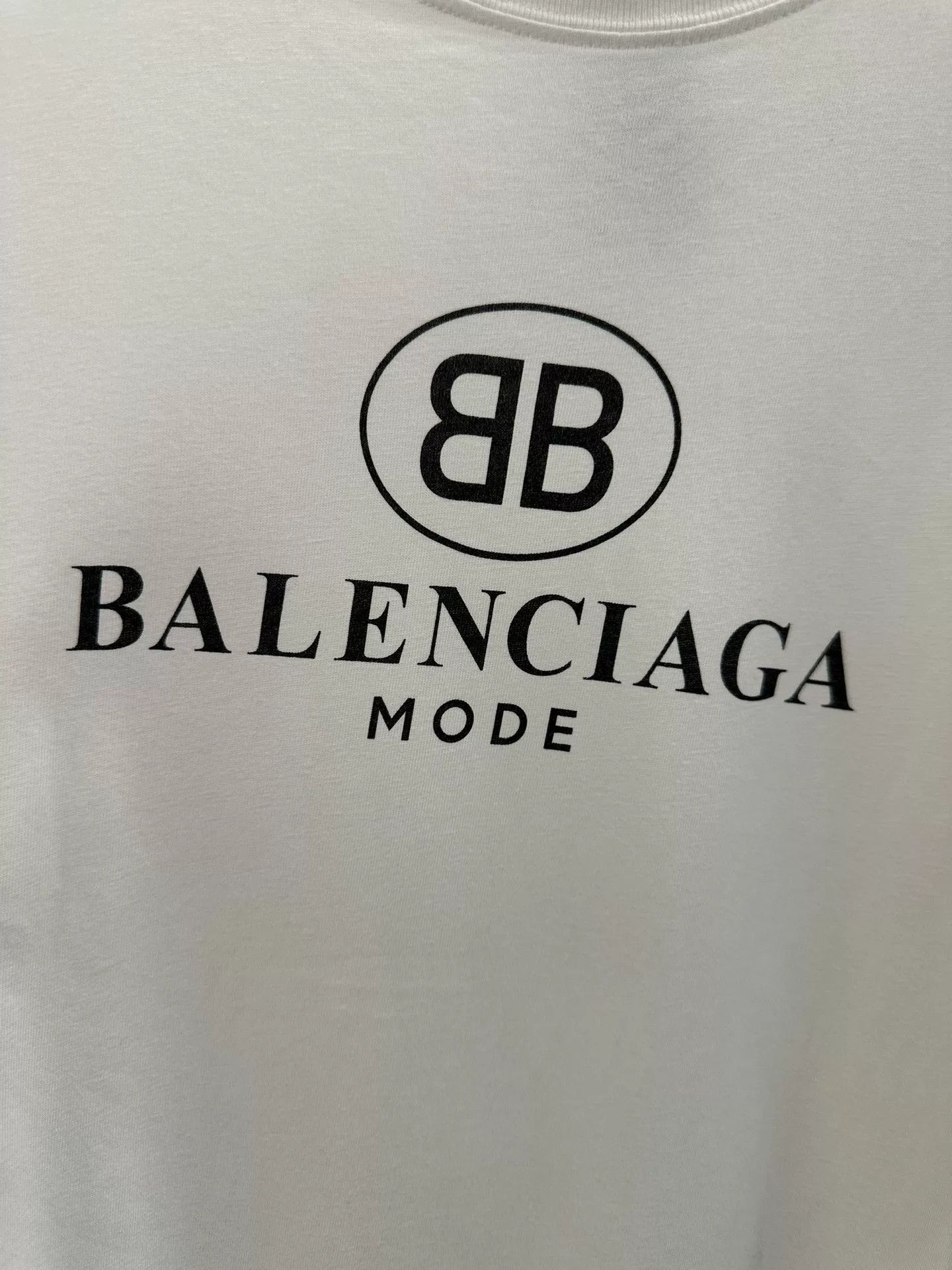 Balenciaga Balenciaga Double B Logo White Oversized Tee XS Size XS / US 0-2 / IT 36-38 - 4 Thumbnail