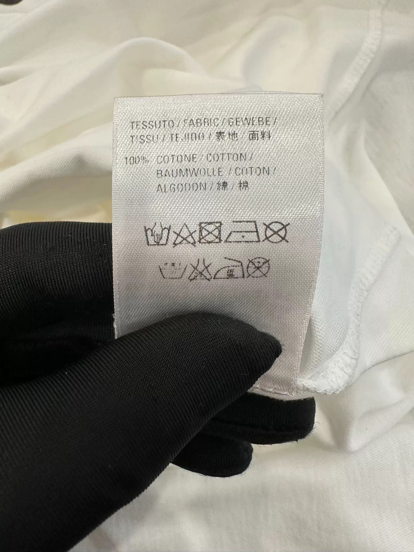 Balenciaga Balenciaga Double B Logo White Oversized Tee XS Size XS / US 0-2 / IT 36-38 - 8 Thumbnail
