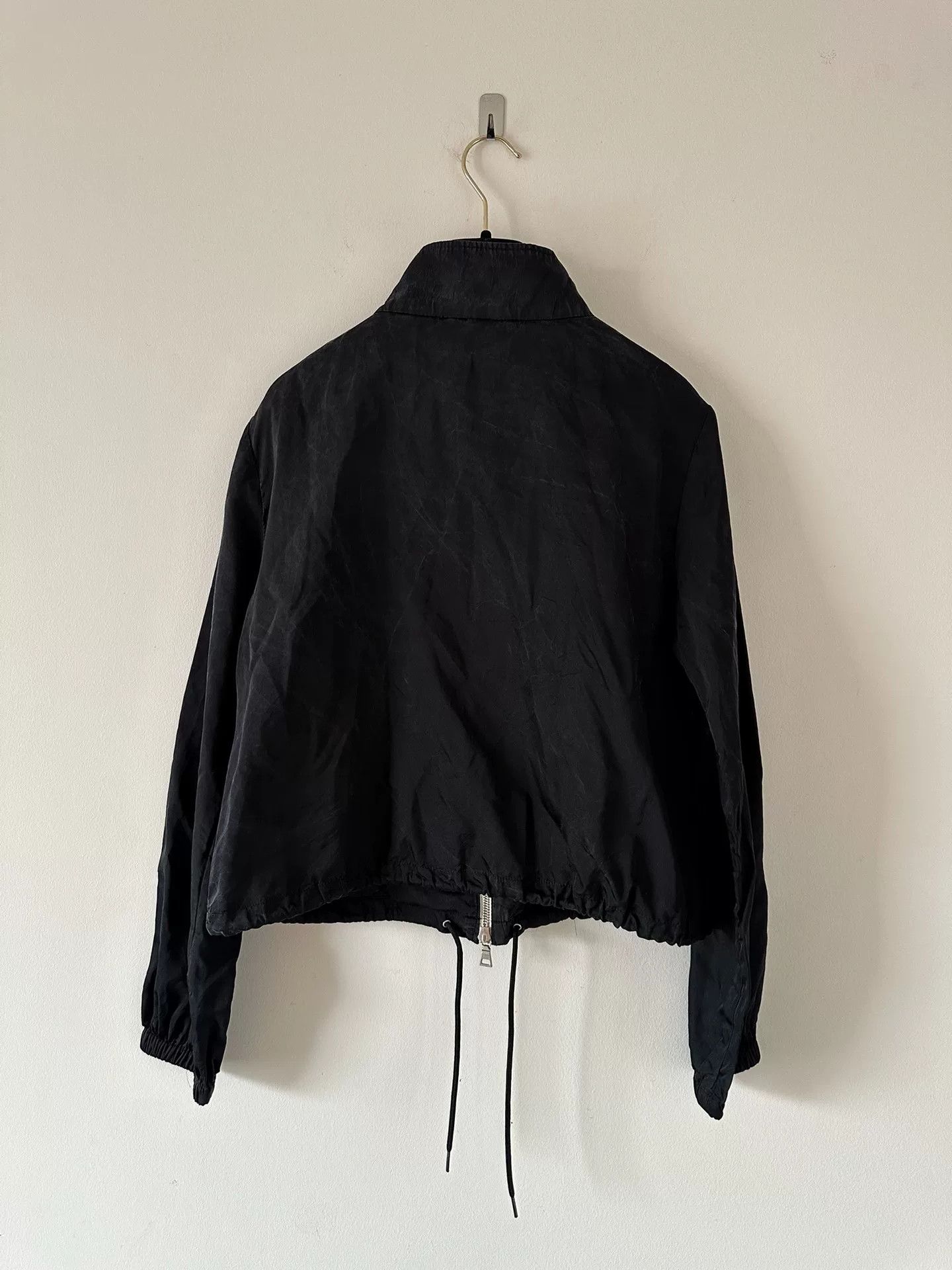 Prada Prada Women's Black Zip Jacket Size M / US 6-8 / IT 42-44 - 2 Thumbnail