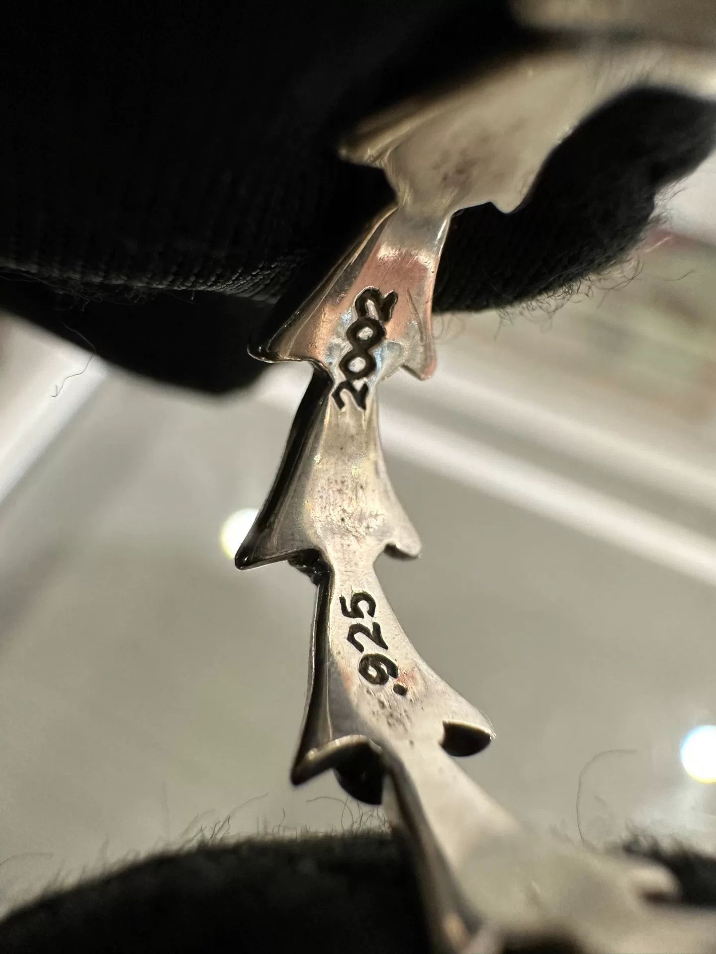 Chrome Hearts Chrome Hearts Fishbone Silver Ring US6 Size ONE SIZE - 6 Thumbnail
