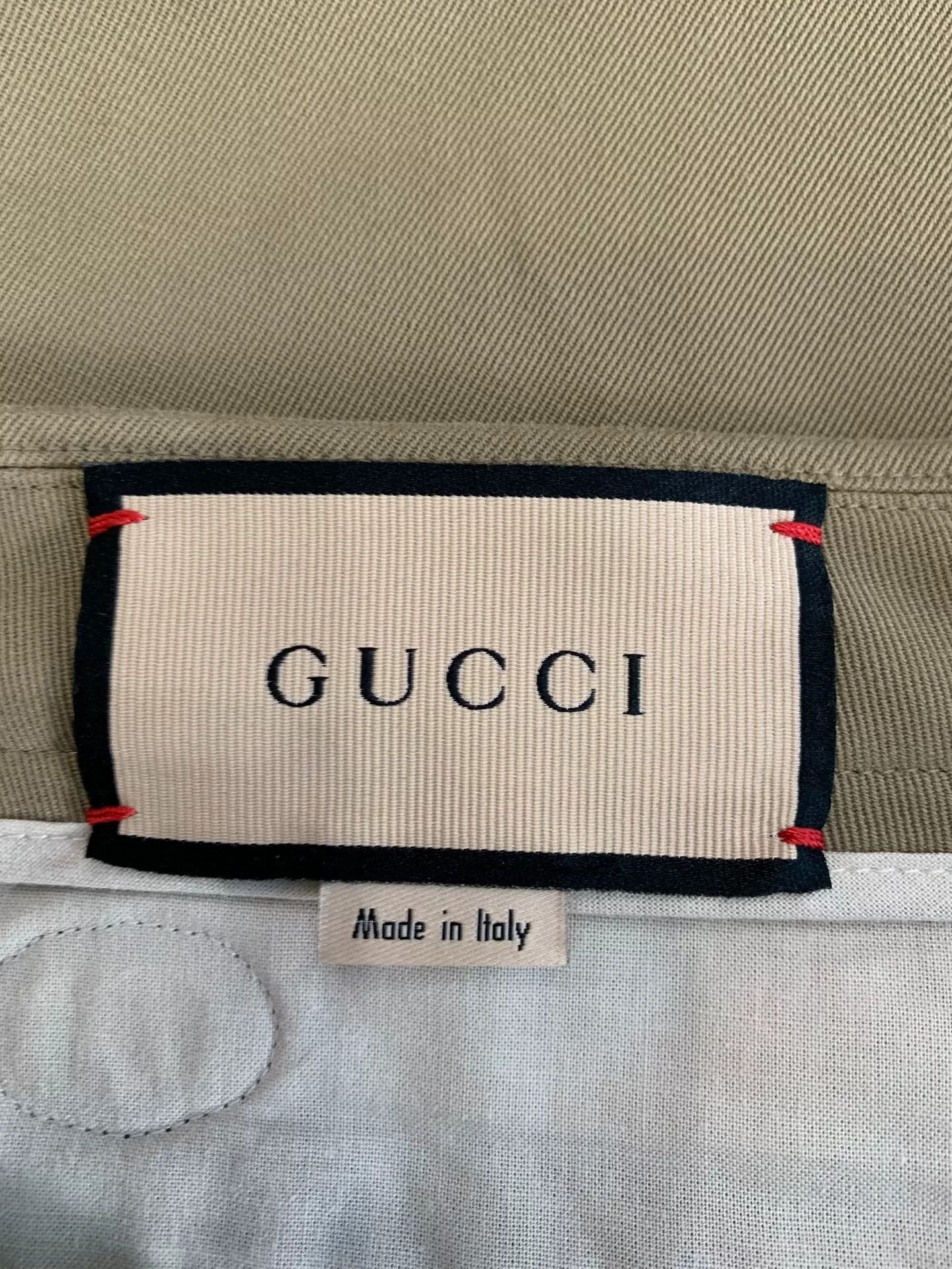 Gucci Gucci Men's Cropped Casual Pants Size 48 Size US 32 / EU 48 - 4 Thumbnail