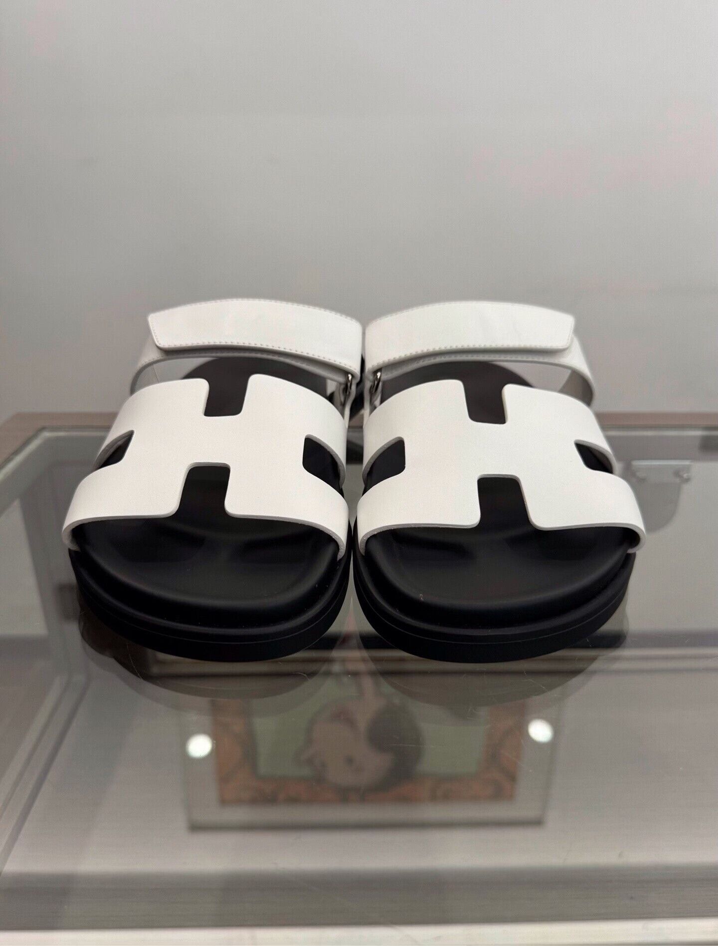 Hermes Hermes Chypre H Logo Slide Sandals Size US 7 / EU 40 - 3 Thumbnail