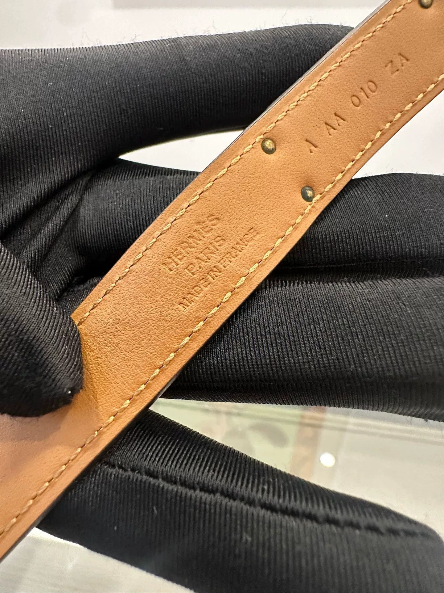 Hermes Hermes Kelly 1.8cm Epsom Leather Belt Size ONE SIZE - 7 Thumbnail