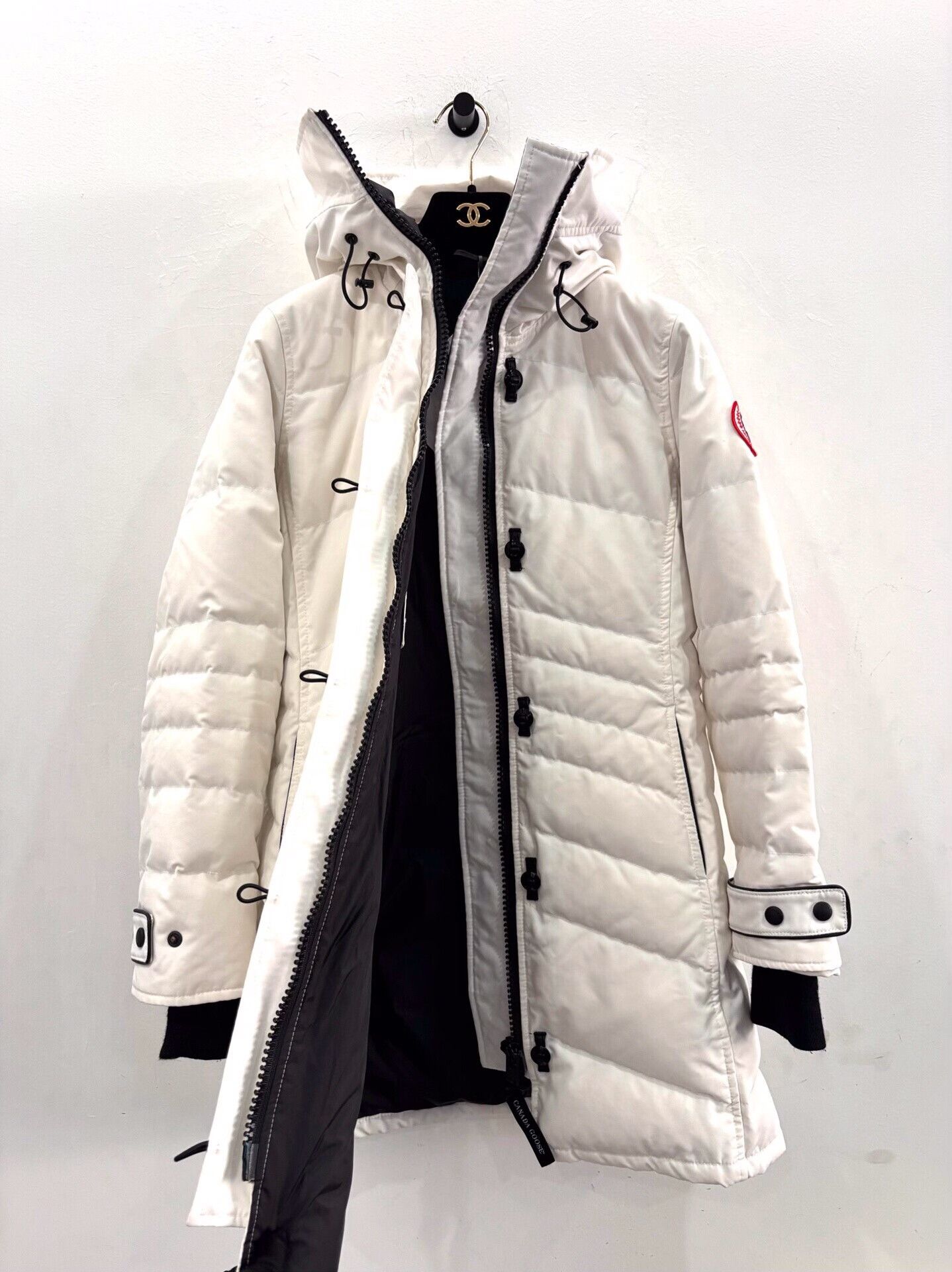 Canada Goose Canada Goose Lorette Parka Women's White Size S / US 4 / IT 40 - 4 Thumbnail